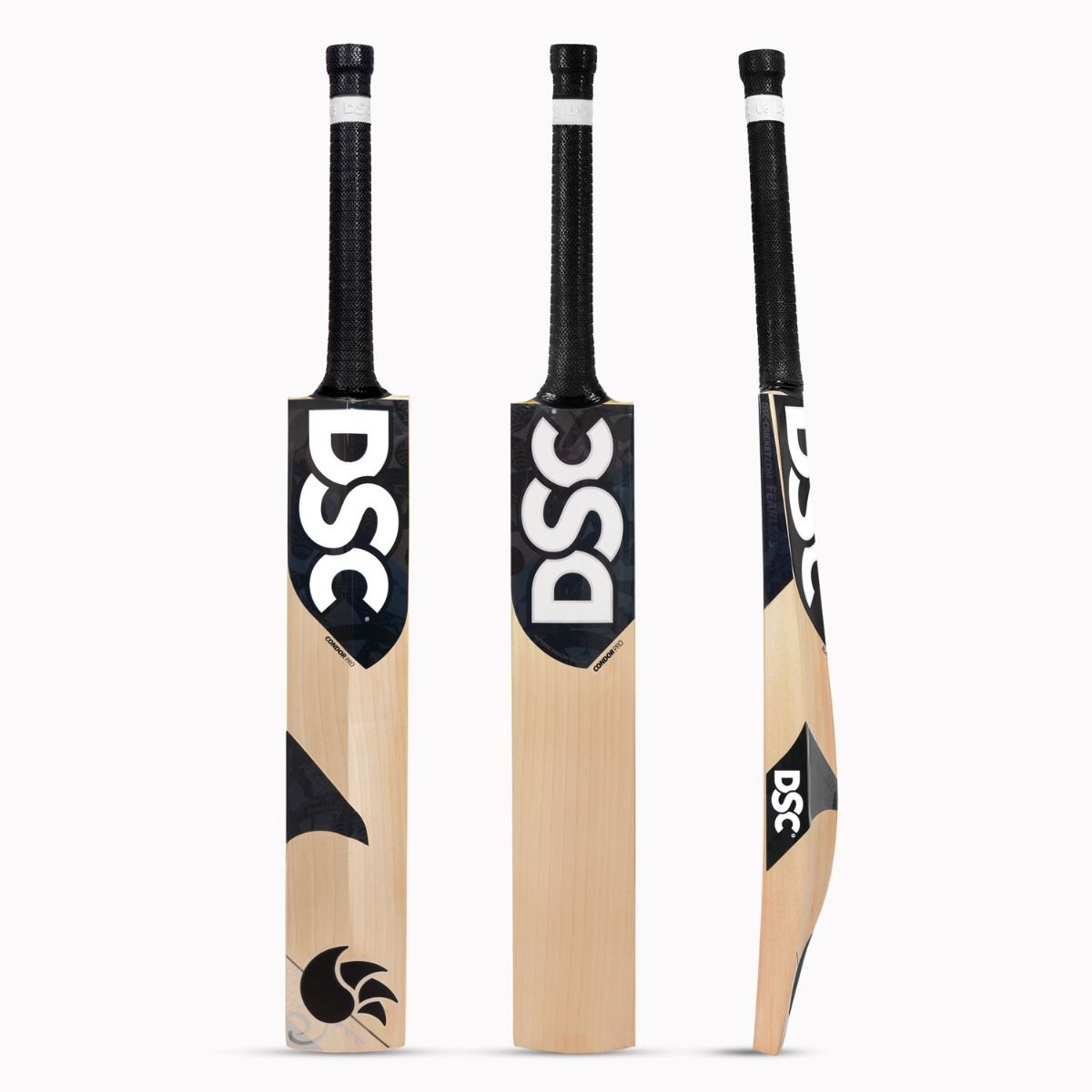 DSC BLAK Pro English Willow Cricket Bat - Premium Quality for Professional Players | Perfect for Matches, Training, and Competitive Play