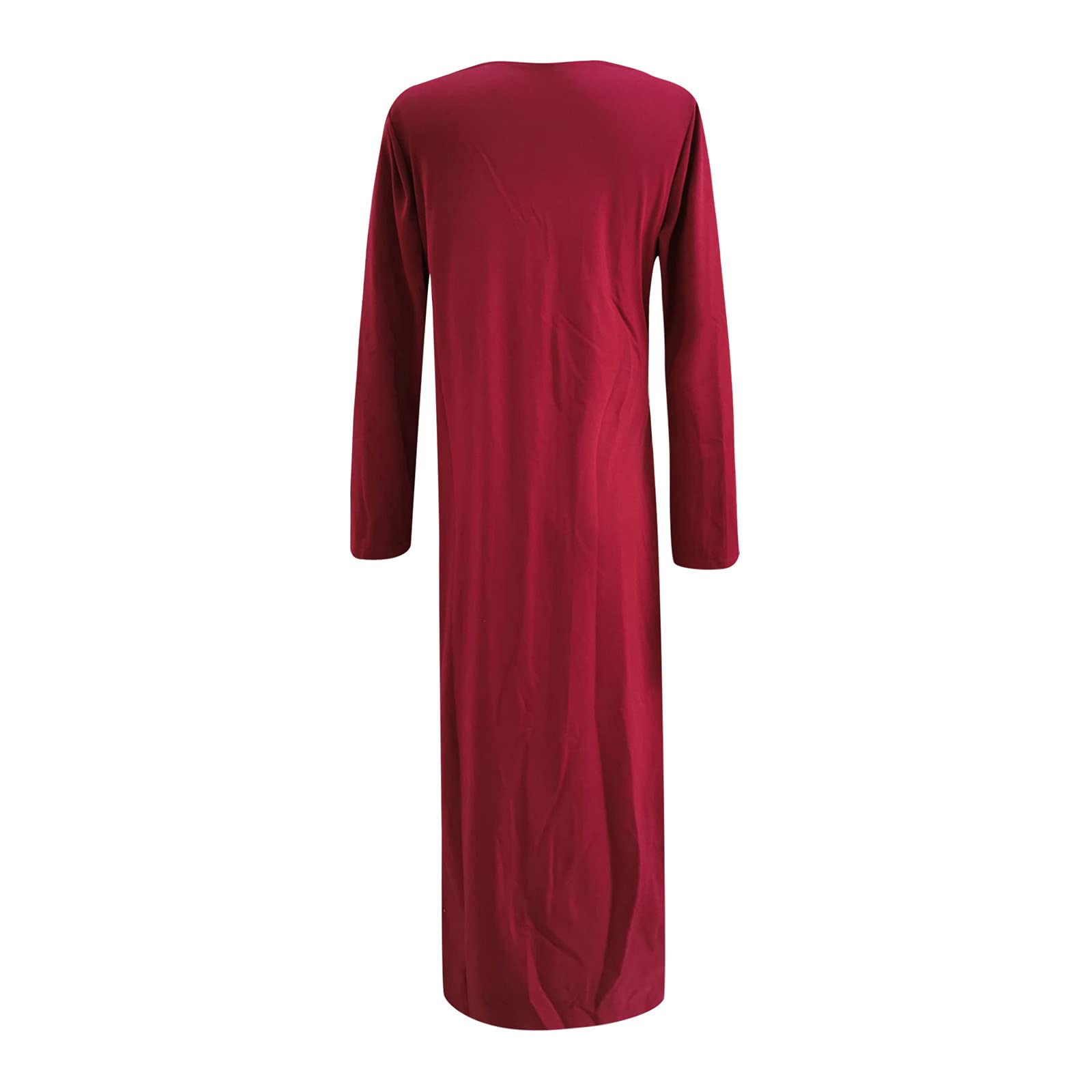 Elegant Long Sleeve Women's Party Dress for Wedding, Beach & Special Occasions | Graceful Black Tie Evening Gown for Formal Events & Night Out