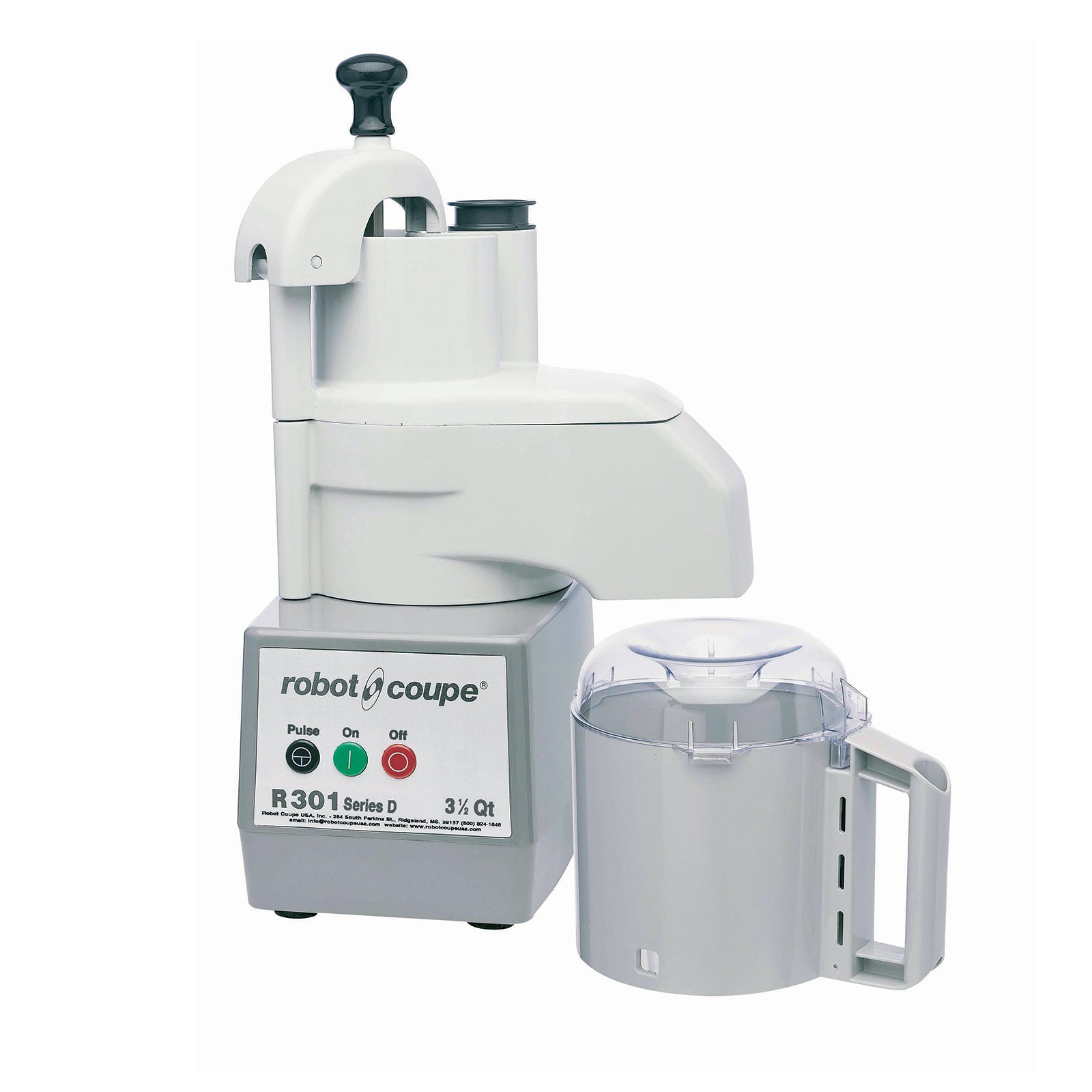 Robot Coupe D Series 1.5 HP Commercial Food Processor - Heavy Duty Single Speed for Professional Kitchens, Restaurants & Catering Services