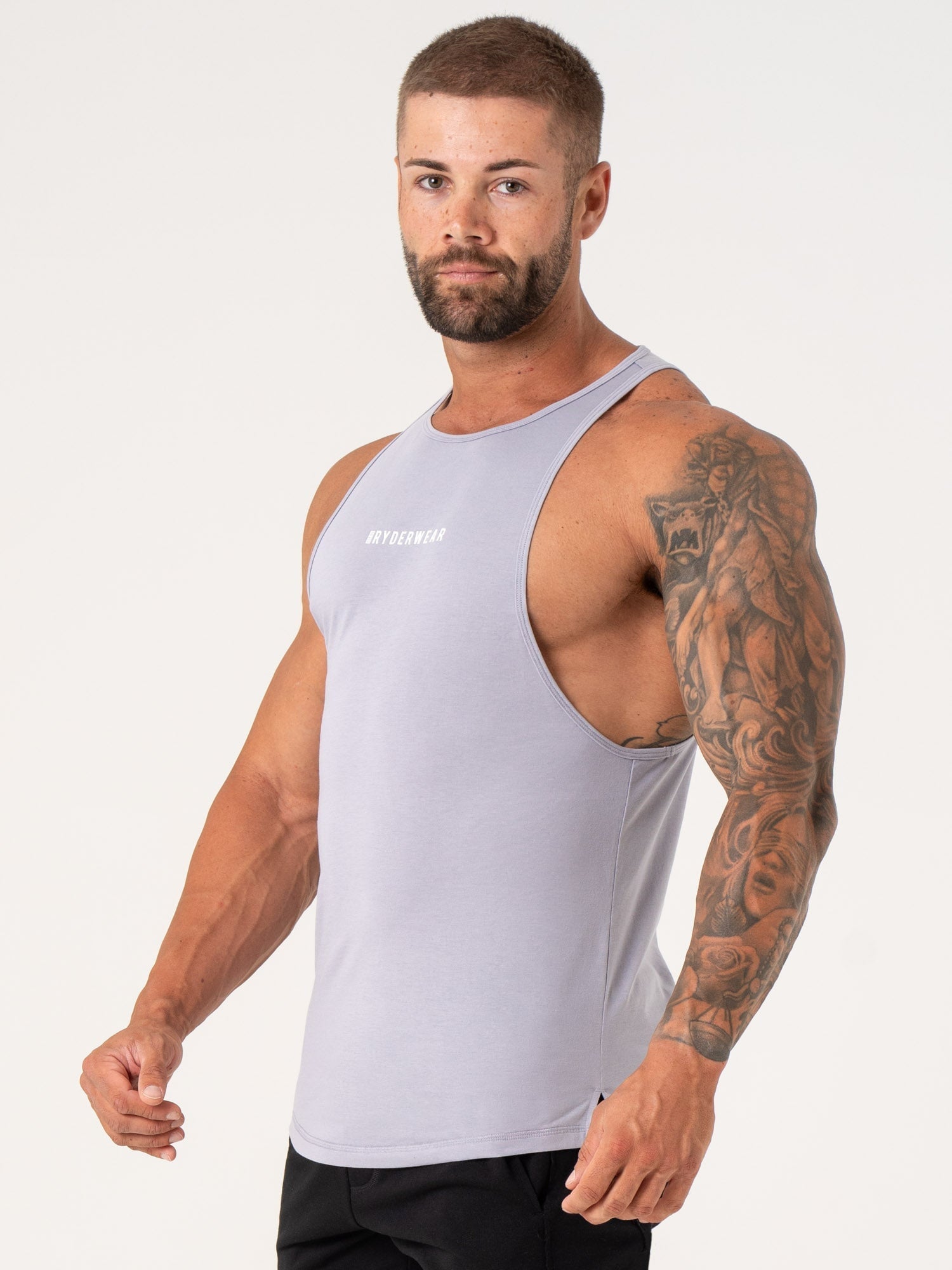Pursuit Tank Top - Soft Lavender Women's Workout Shirt | Gym, Yoga & Running Activewear