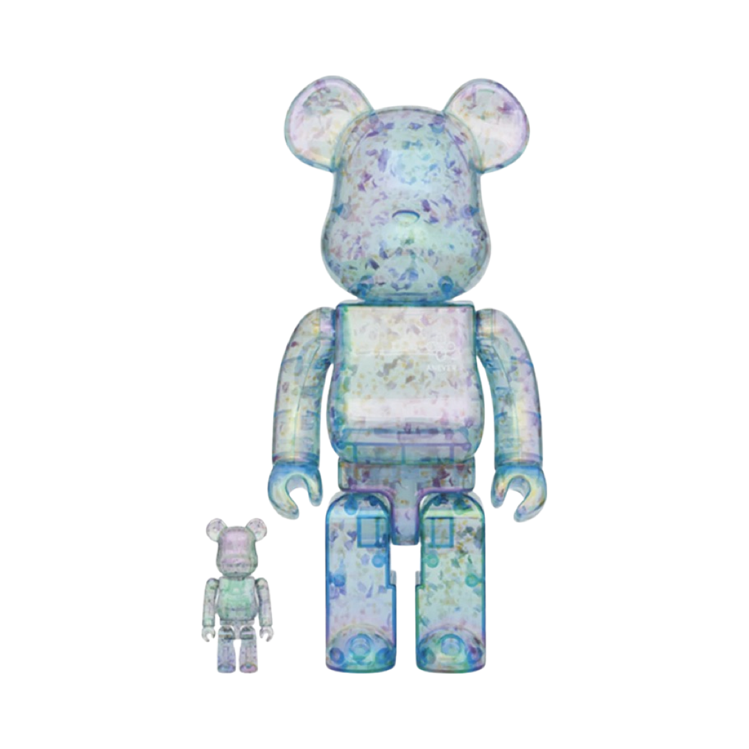 Bearbrick 100% & 400% Anever #3 Version Boxset - Limited Edition Collectible Vinyl Art Toy Figures for Display & Gift Giving - Perfect for Anime Fans, Home Decor, and Office Collection