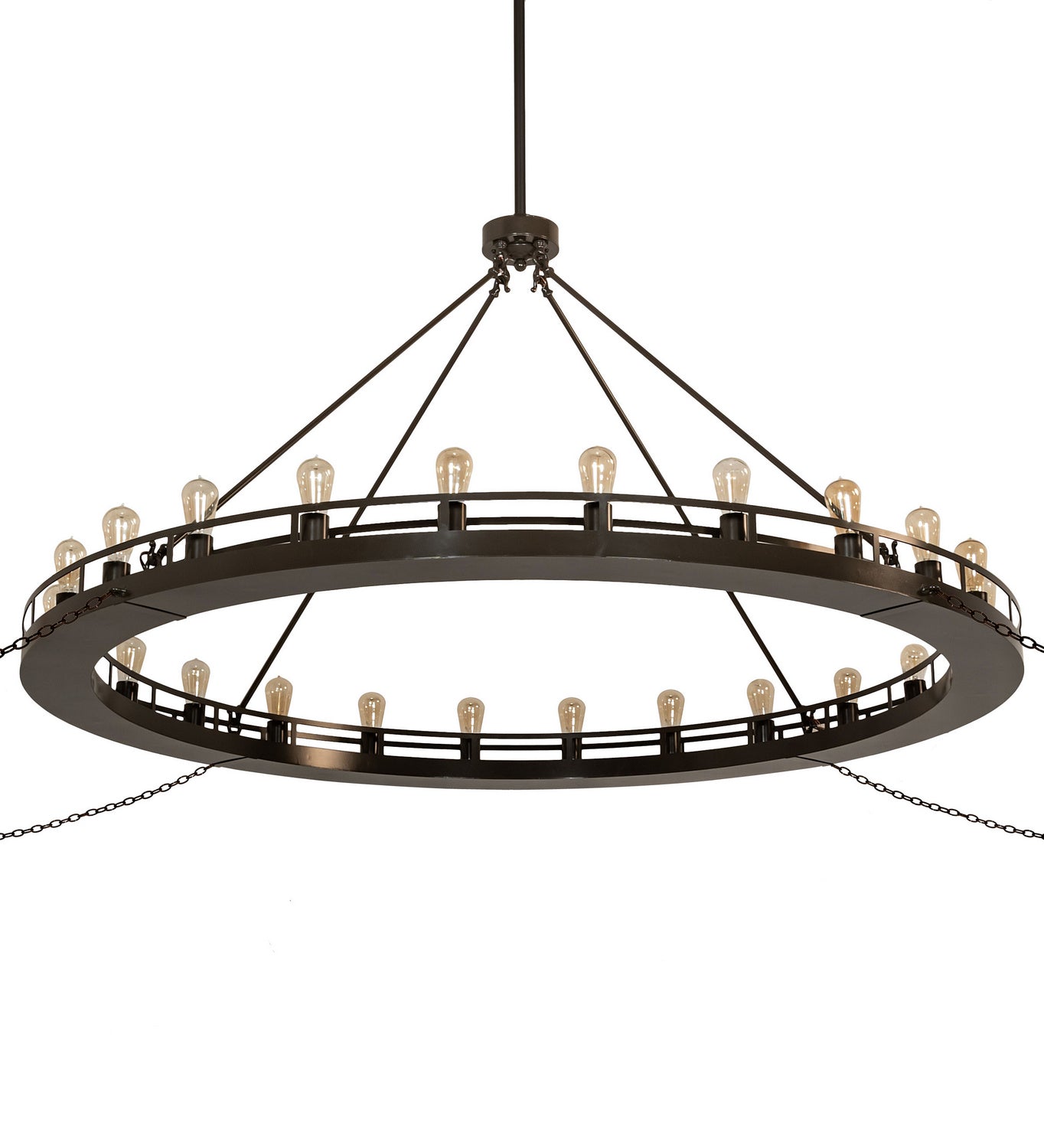 24-Light Crystal Chandelier for Dining Room - Modern Elegant Ceiling Light Fixture for Home Decor, Living Room, Bedroom & Foyer Lighting