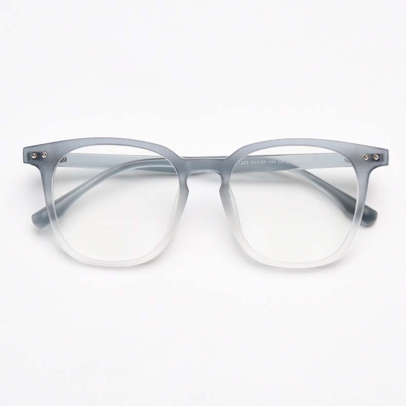 CCspace Women's Full Rim Square TR90 Titanium Eyeglasses Frame - Lightweight Durable Glasses for Work, Reading & Fashion (Style 55134)