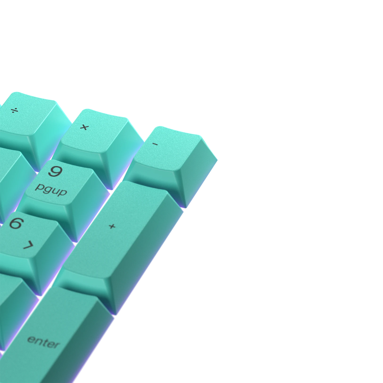 Rainforest Nordic Keycaps for Mechanical Keyboards - Custom Cherry MX Keycap Set for Gaming & Typing (Office, Home, Gaming PC Setup)