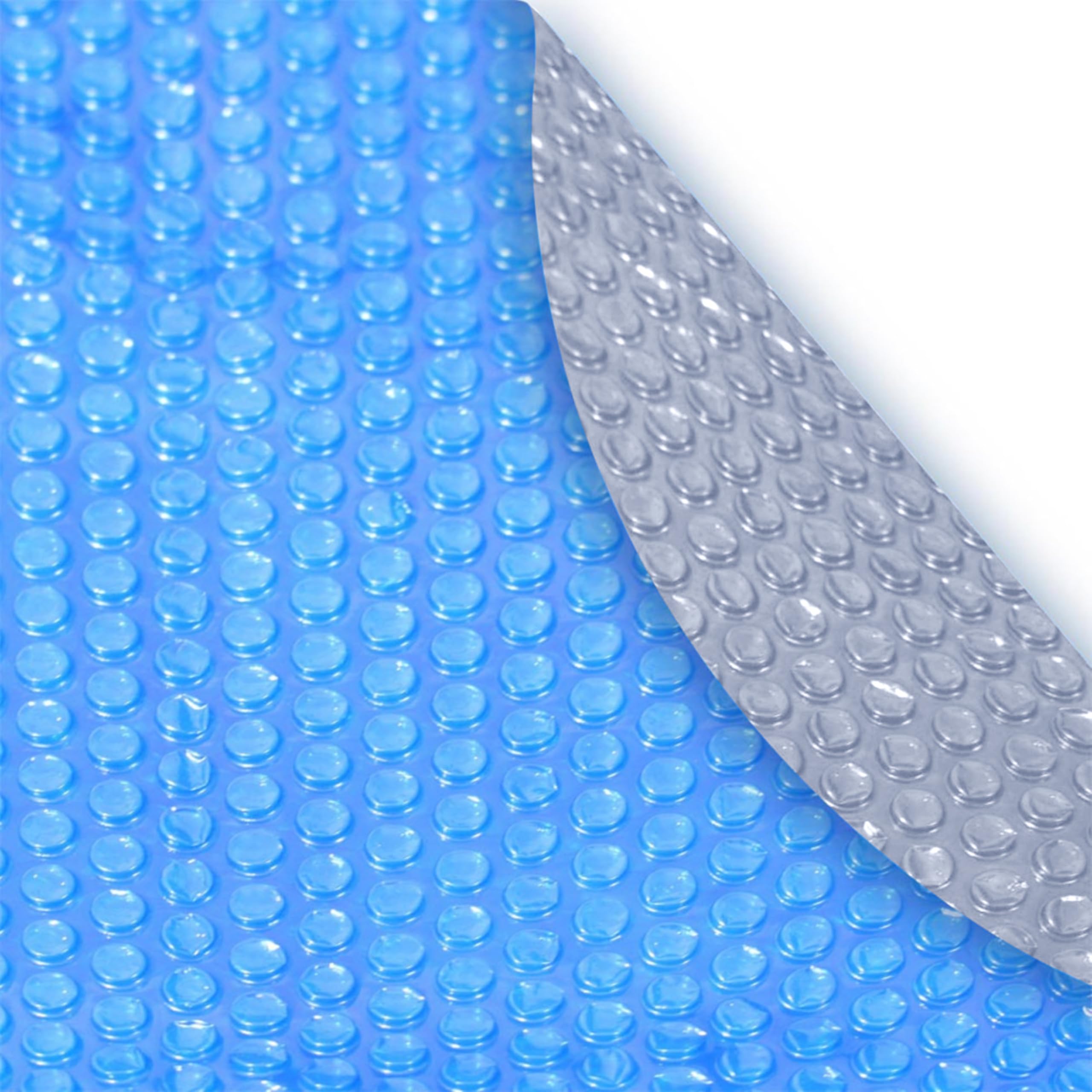 Pool Mate 21S-10SBD Premium Solar Blanket for Above Ground Pools - 21' Round, 10-Year Blue/Silver - Keep Water Warm & Reduce Evaporation for Swimming Pools