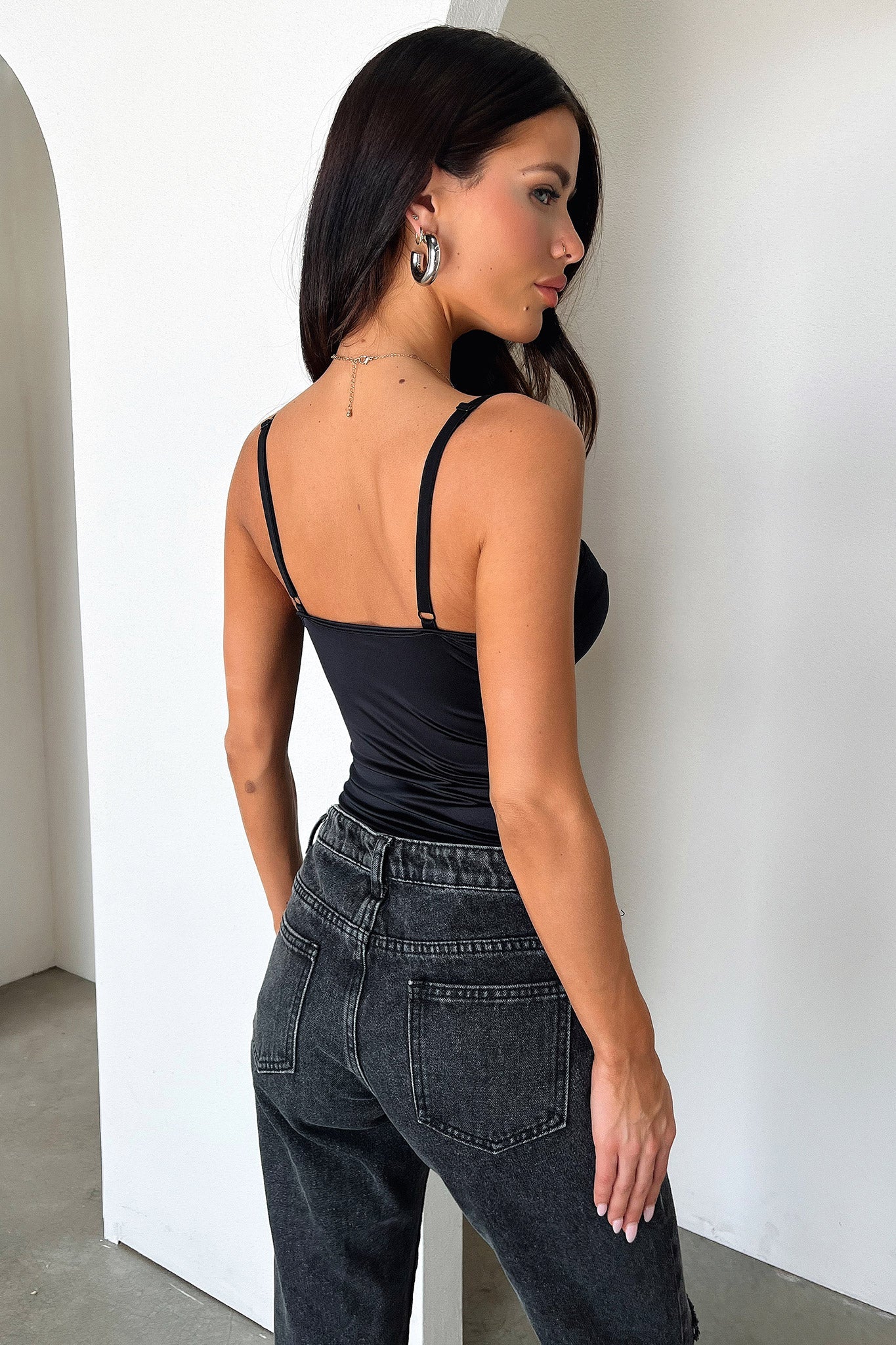 Adele Shapewear Bodysuit for Women - Tummy Control Slimming Bodysuit in Black | Perfect for Everyday Wear, Special Occasions & Shapewear Under Dresses