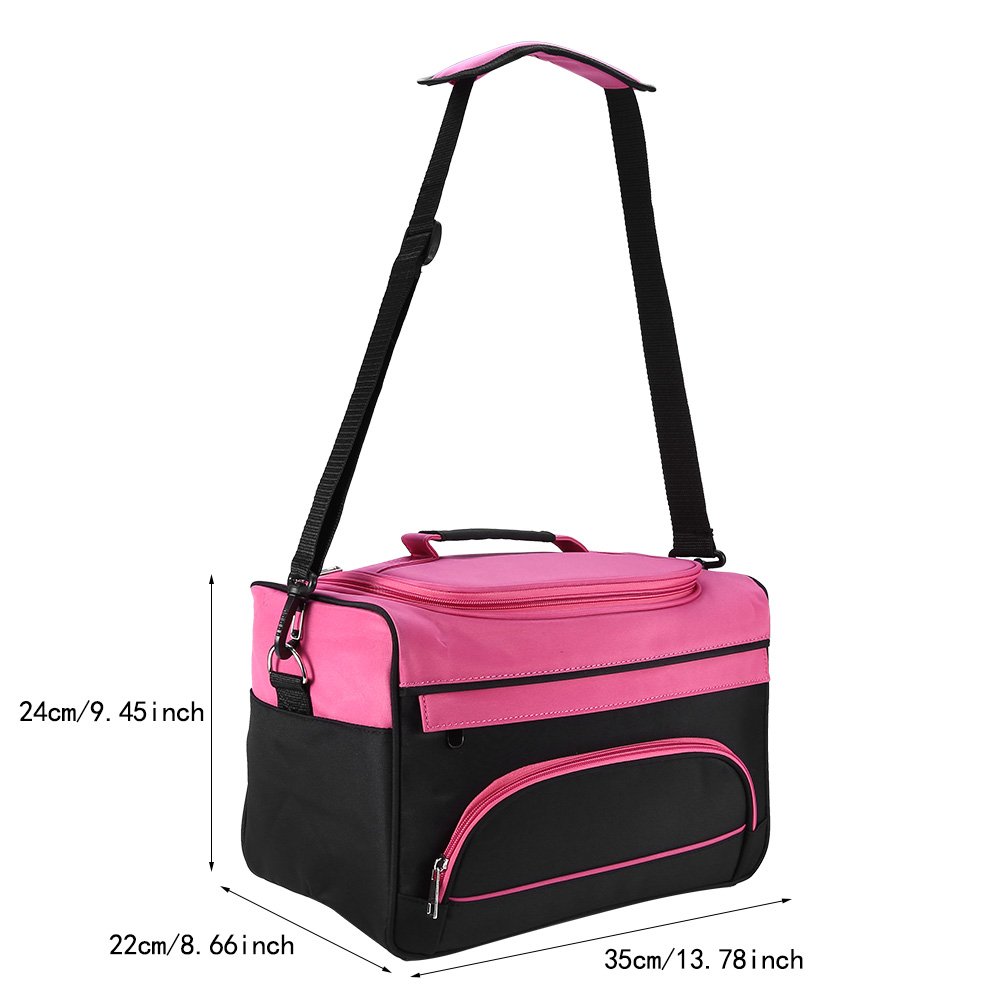 Professional Barber Tool Case - Portable Hairdressing Bag for Scissors, Combs & Styling Tools | Cosmetology Supplies Organizer for Salon, Home & Travel Use