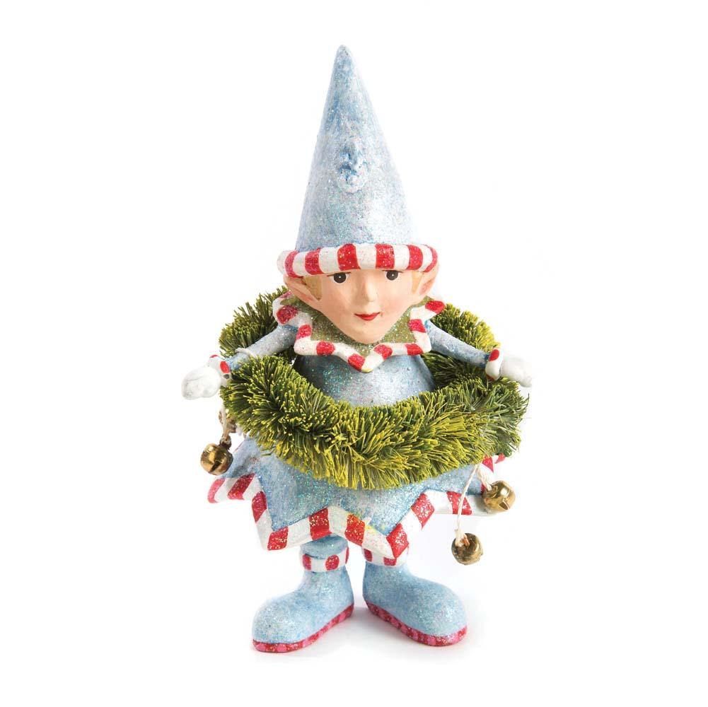 Patience Brewster Dash Away Dasher's Elf Christmas Ornament - Handmade Holiday Decor for Tree, Gift, and Festive Home Decoration