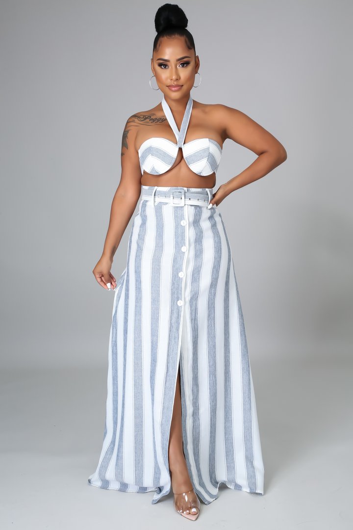 Janiyah 2 Piece Skirt Set for Women - Trendy Summer Outfit with Flowy Skirt & Matching Top | Perfect for Beach Vacations, Date Nights & Casual Wear