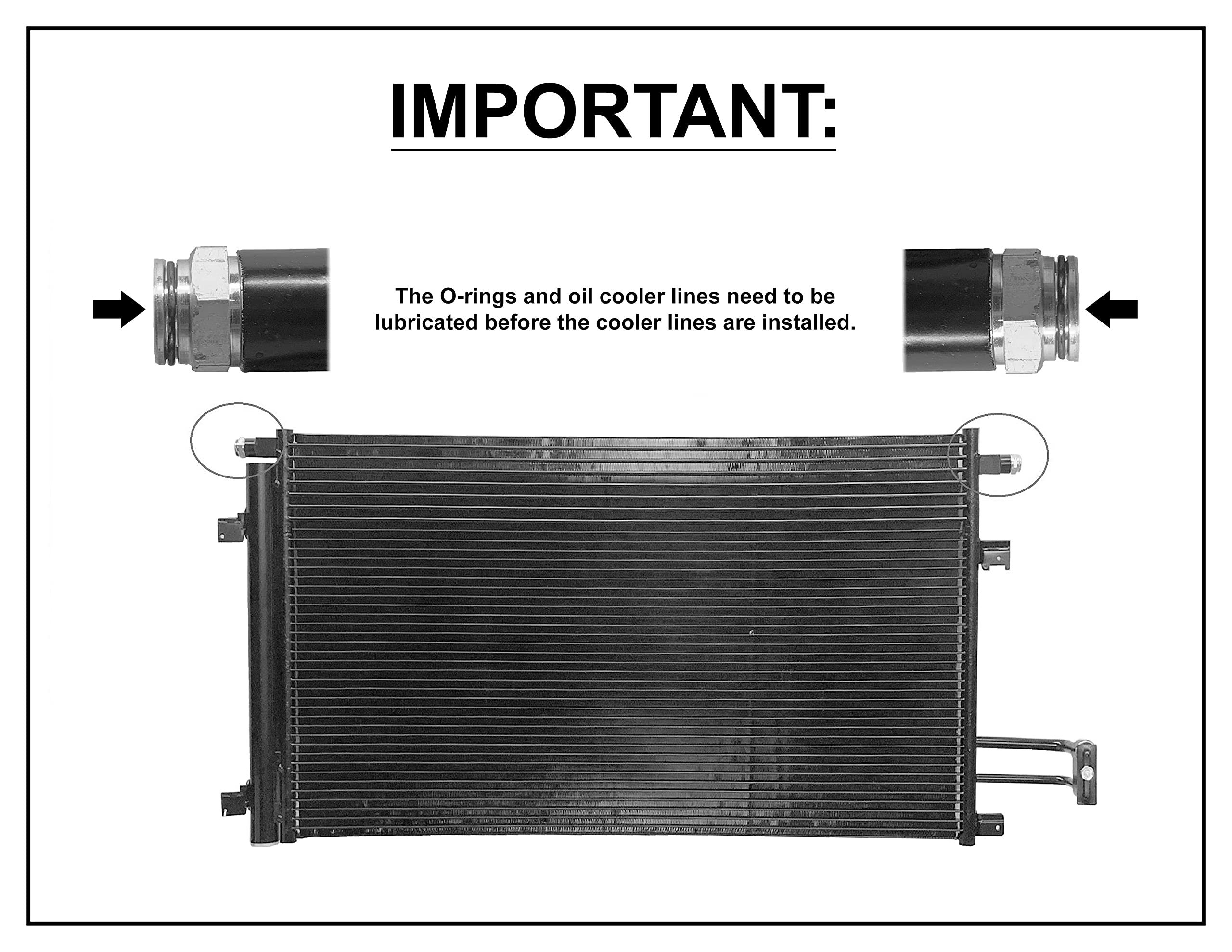 HVAC A/C Compressor and Condenser Replacement Kit - Compatible with Multiple Car Models - Perfect for AC System Repair and Maintenance
