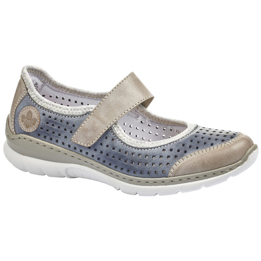 Rieker Nikita B5 Women's Comfortable Slip-On Shoes - Casual Walking & Office Wear for Everyday Style