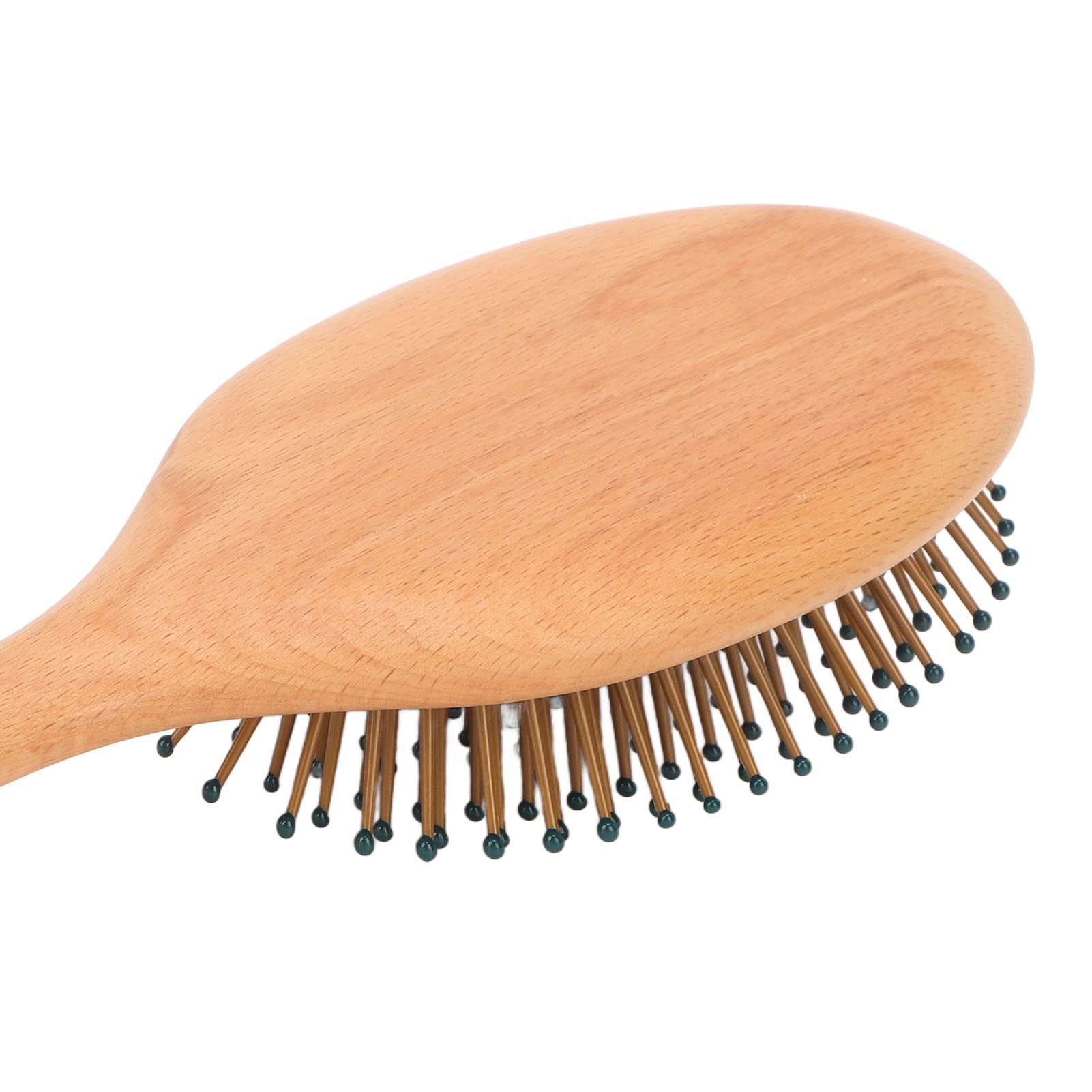 **Wooden Handle Air Cushion Hair Brush – Detangling & Massage Comb for Smooth & Healthy Hair – Perfect for Daily Styling, Salon Use & Scalp Care**