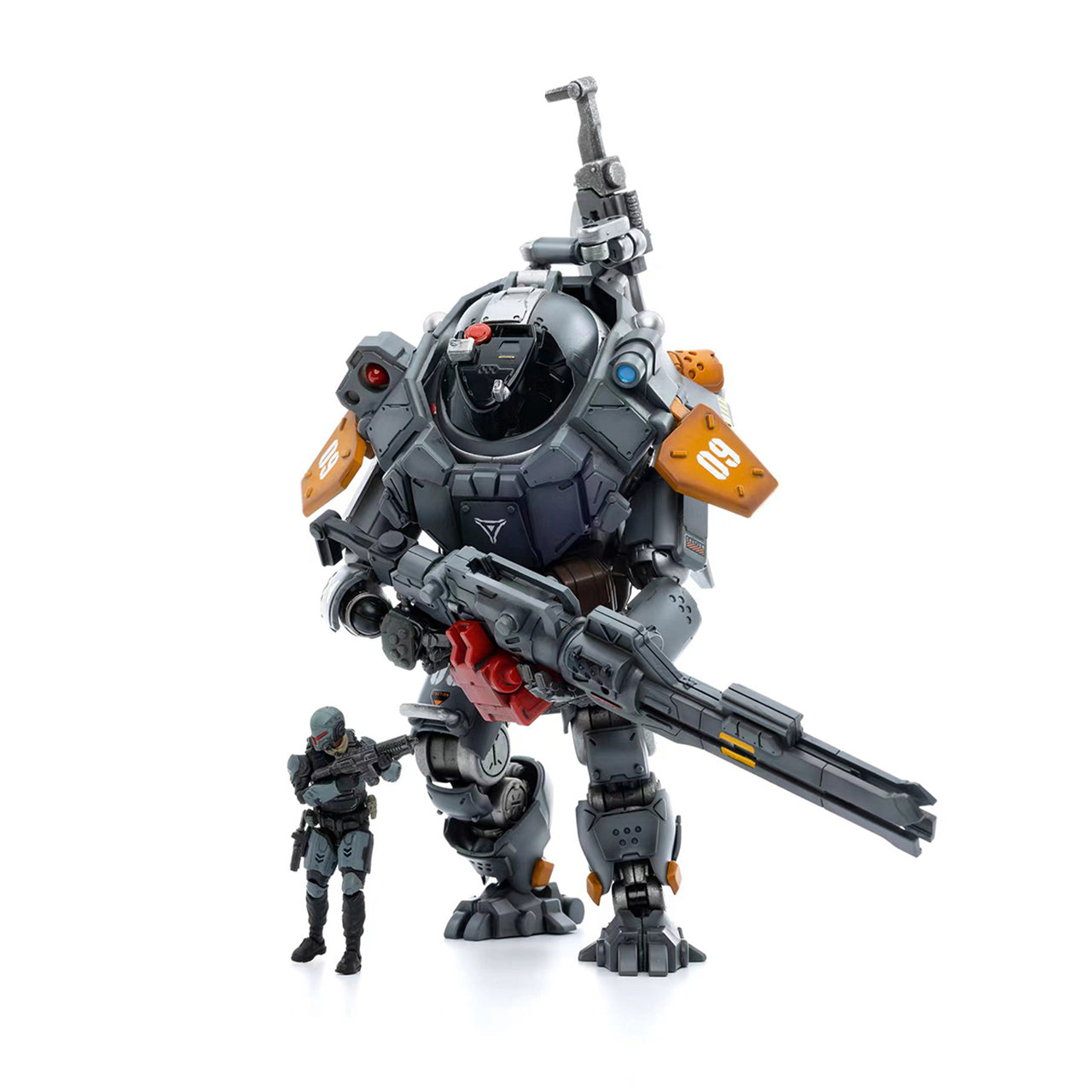 Iron Wrecker 09 Pursue Type Mecha Action Figure - Collectible Robot Toy for Anime Fans & Model Builders - Perfect for Display, Photography & Gundam-Themed Collections