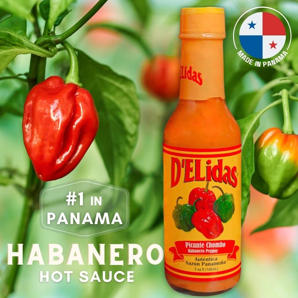 D'ELidas Hot Sauce - 5 Fl Oz Bottles (Pack of 12) | Premium Spicy Condiment for Tacos, Wings & Mexican Food | Hot Sauce Variety Pack for Restaurants, Catering & Home Cooking