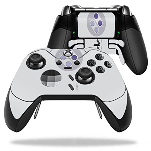 MightySkins Skin for Microsoft Xbox One Elite Wireless Controller - Protective Wrap Cover & Decorative Sticker - Retro Gamer 2 Design - Perfect for Gaming Enthusiasts & Collectors