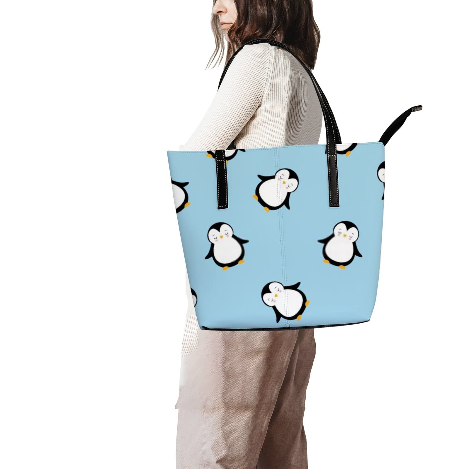 Premium Leather Tote Bag for Women - Stylish Crossbody Handbag, Spacious Work Tote - Perfect for Office, Travel & Everyday Use