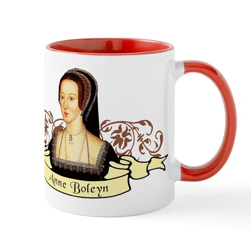White/Red Inside - Anne Boleyn Mug