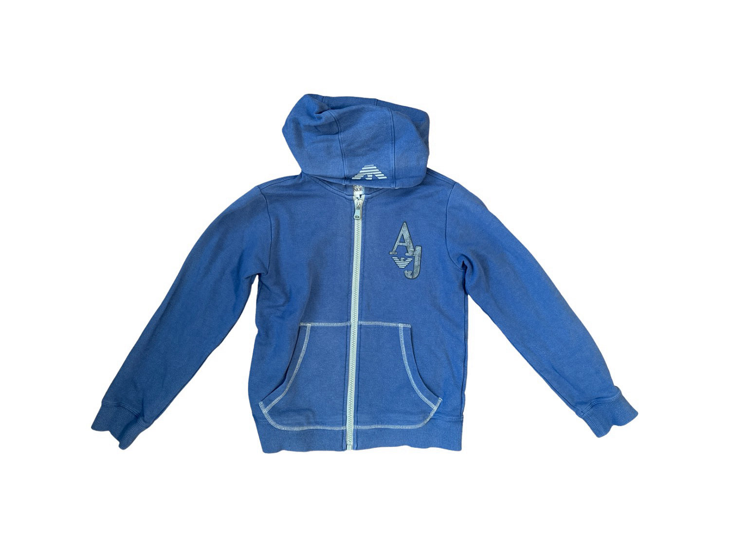 Armani Hooded Sweatshirt for Boys Age 8 - Premium Cotton Pullover with Front Pocket | Perfect for School, Playdates & Casual Outings