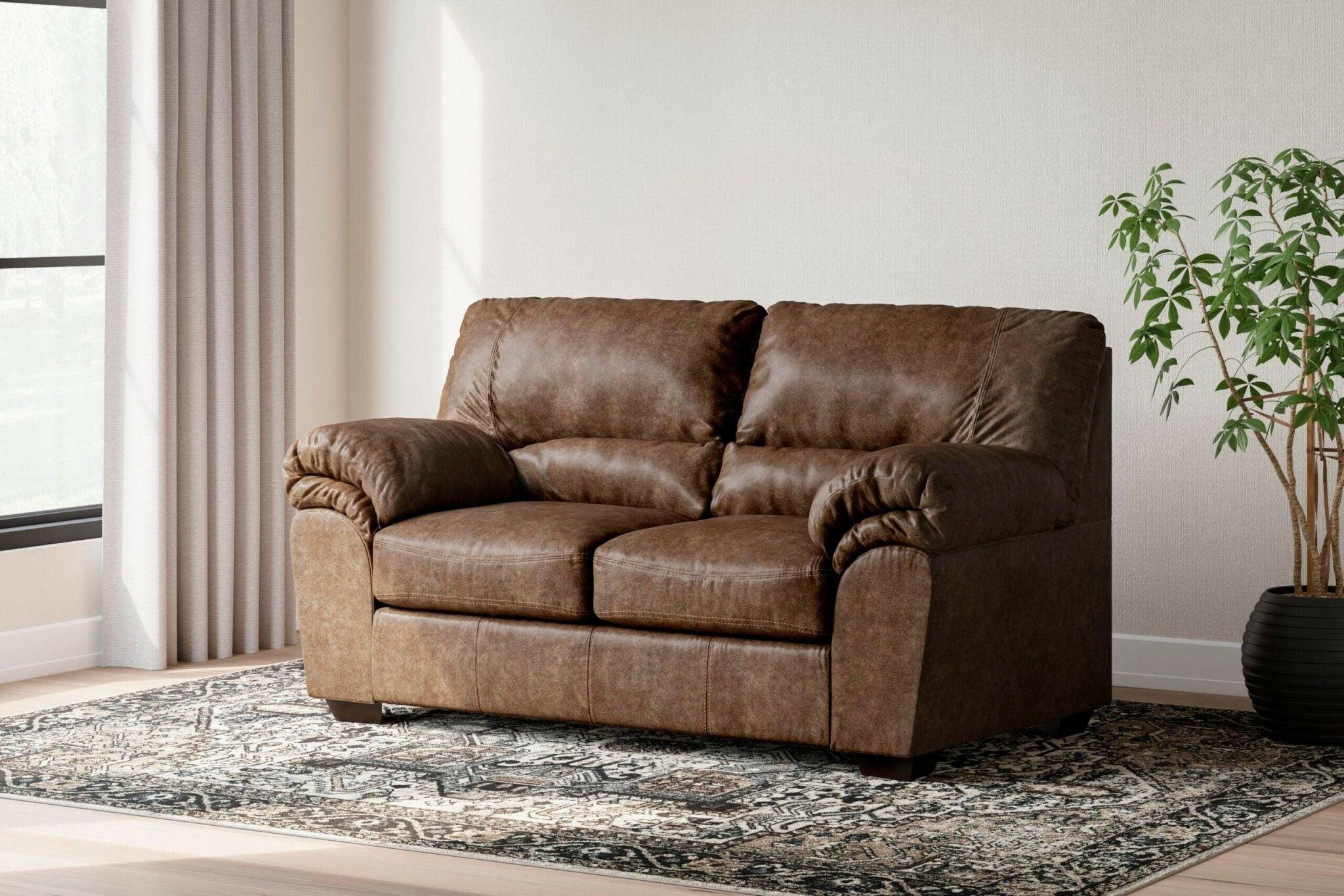 Bladen Coffee Loveseat 1202035 - Modern Two-Seater Sofa for Living Room, Perfect for Small Spaces & Coffee Shops