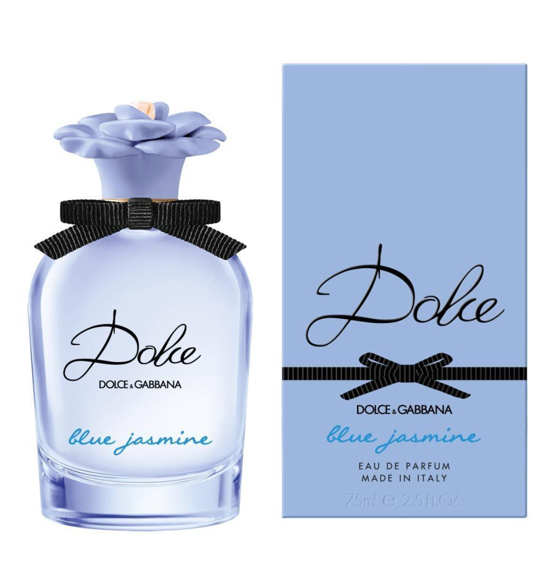 Dolce & Gabbana Dolce Blue Jasmine 75ML Eau de Parfum Spray for Women - Floral Fragrance for Daytime Wear & Special Occasions