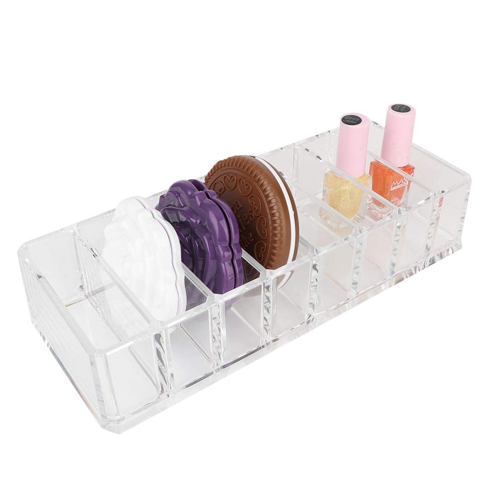 Acrylic Cosmetic Display Case - Durable Lipstick Organizer Stand for Dresser, Bedroom & Bathroom | Perfect for Beauty Storage & Vanity Organization