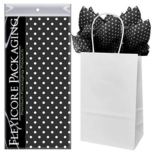 Black Polka Dots
