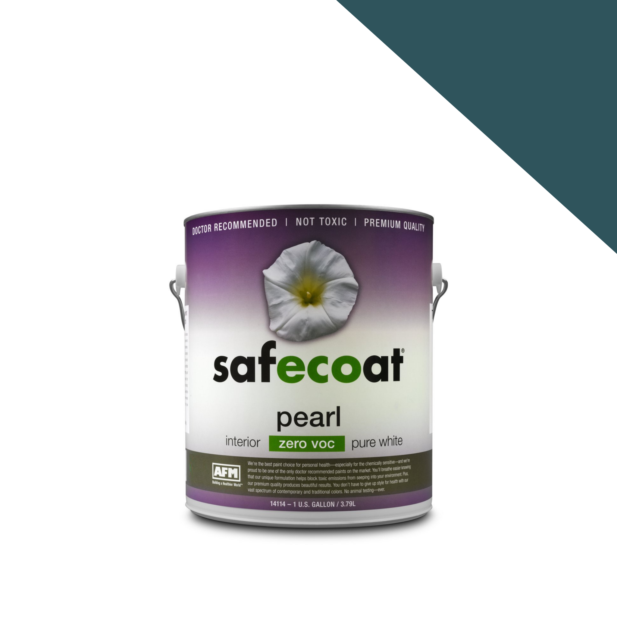 AFM Safecoat Pearl Interior Paint - Premium Fashion Colors for Walls & Ceilings | Eco-Friendly, Low VOC, Durable Finish for Living Rooms, Bedrooms & Offices