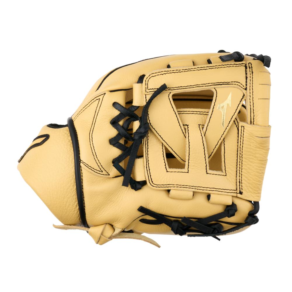 Mizuno Prospect Parashock 11 LHT Baseball Glove - Left Hand Throw Leather Mitt for Youth & Adult Players - Perfect for Infield, Outfield & Practice Sessions