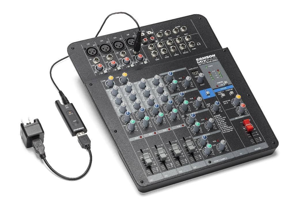 Samson Stage XPD2 2.4GHz Digital Wireless USB Presentation System with LM8 Lavalier Mic (PXD1/RXD2USB) - Perfect for Conferences, Lectures & Public Speaking