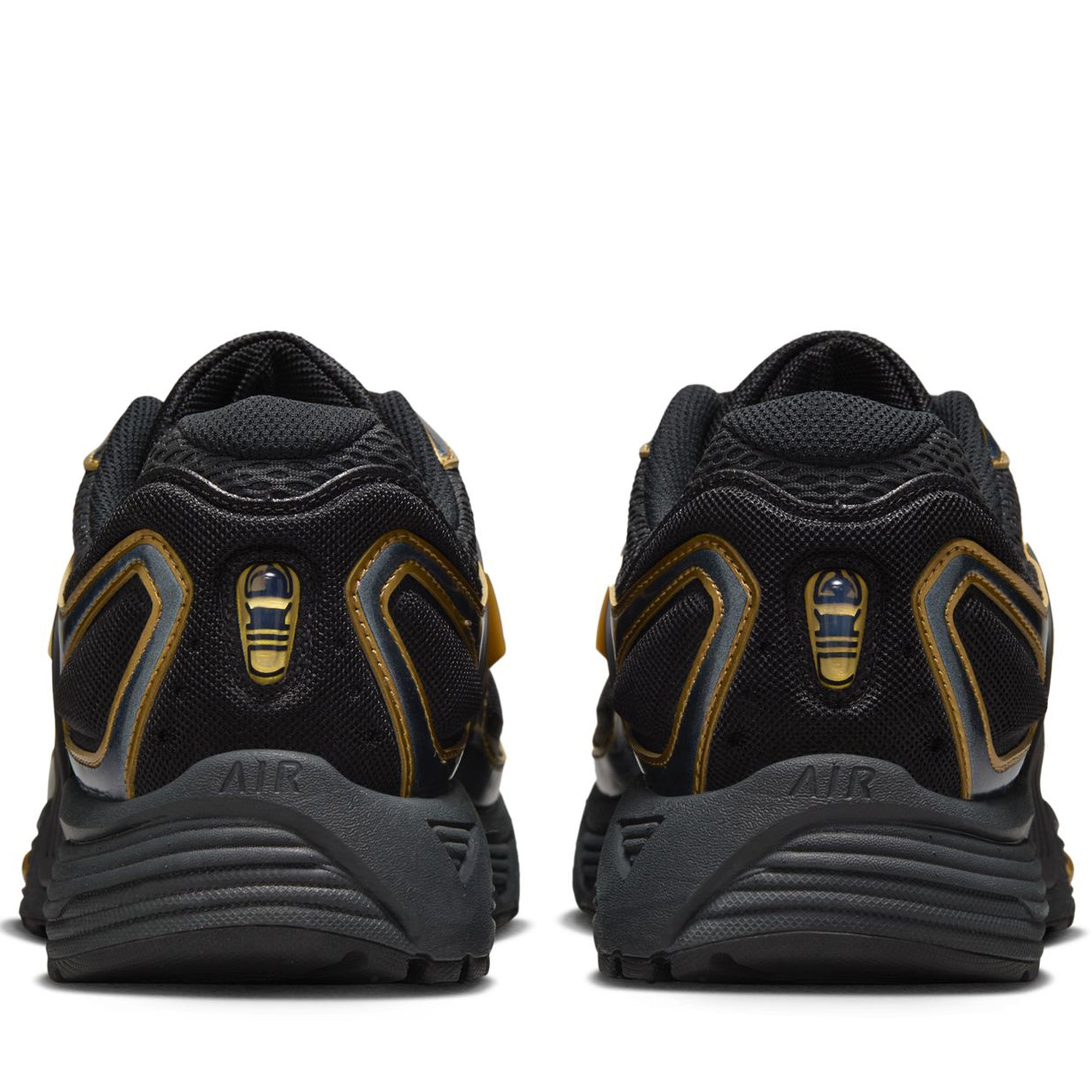 Nike Air Pegasus Wave Premium Running Shoes for Men - Black/Metallic Gold Colorway | Lightweight Cushioned Sneakers for Jogging, Gym Workouts & Daily Wear