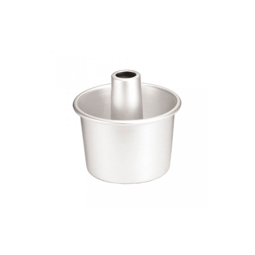 SANNENG 4-Inch Mini Chiffon Cake Pan with Removable Bottom - Non-Stick Angel Food Cake Mold for Baking Perfect Desserts, Birthday Cakes & Tea Time Treats