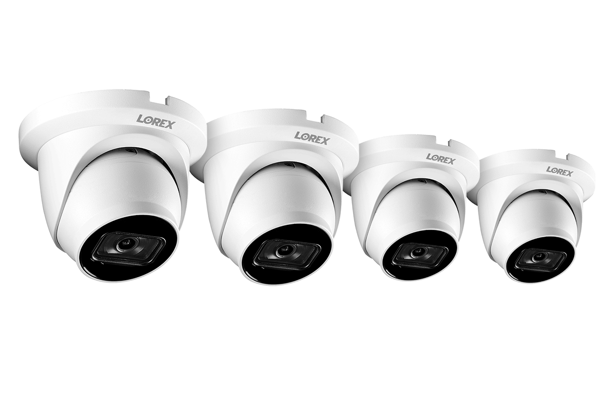 **Lorex 4K Ultra HD Wired Dome Security Camera with Two-Way Audio & 30FPS Real-Time Recording – Indoor/Outdoor Surveillance for Home & Business Security**