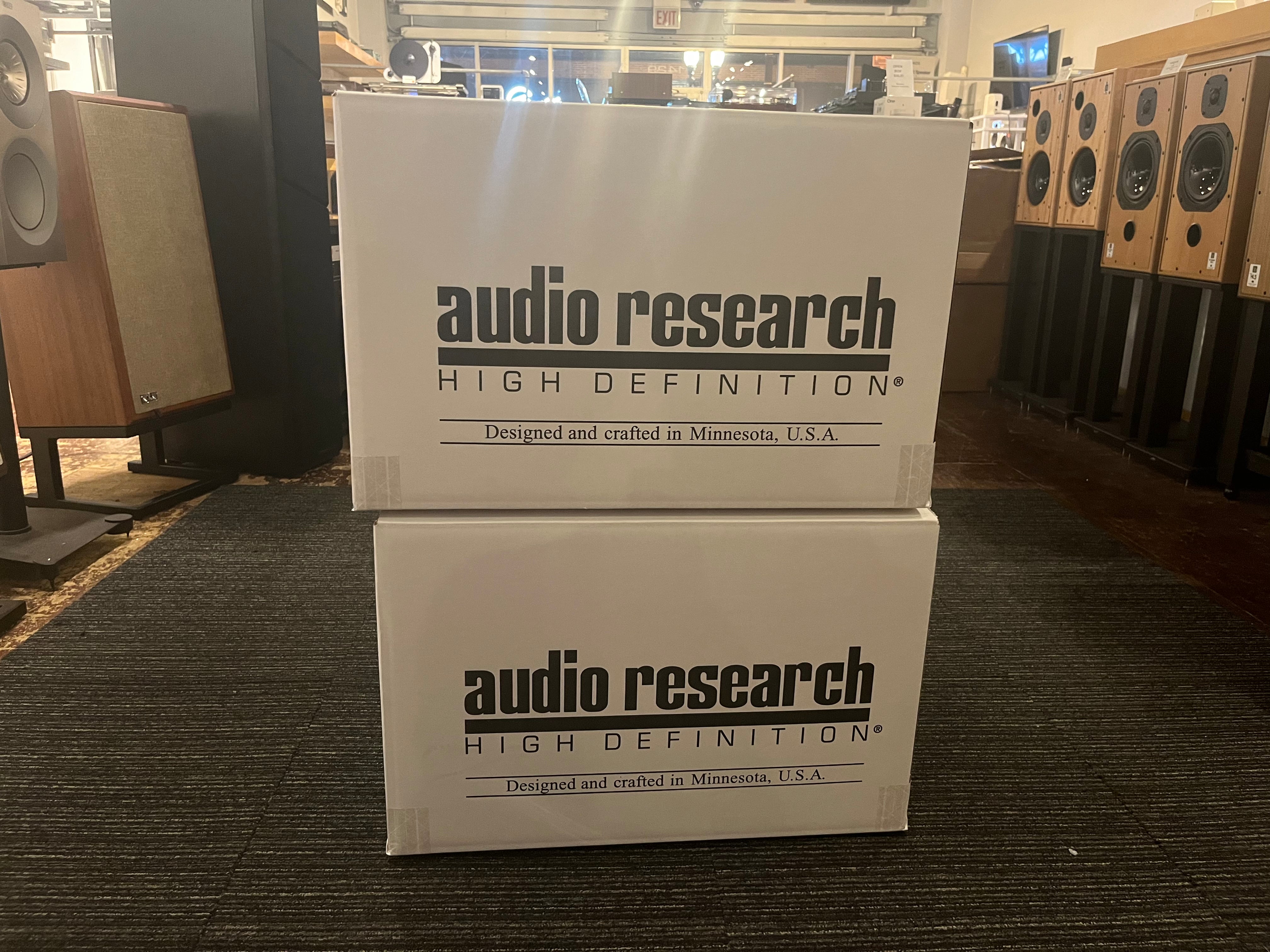 Audio Research SP15 Hybrid Stereo Preamplifier with External SP15S Power Supply - Brand New in Box | High-End Home Audio System for Audiophiles & Music Studios