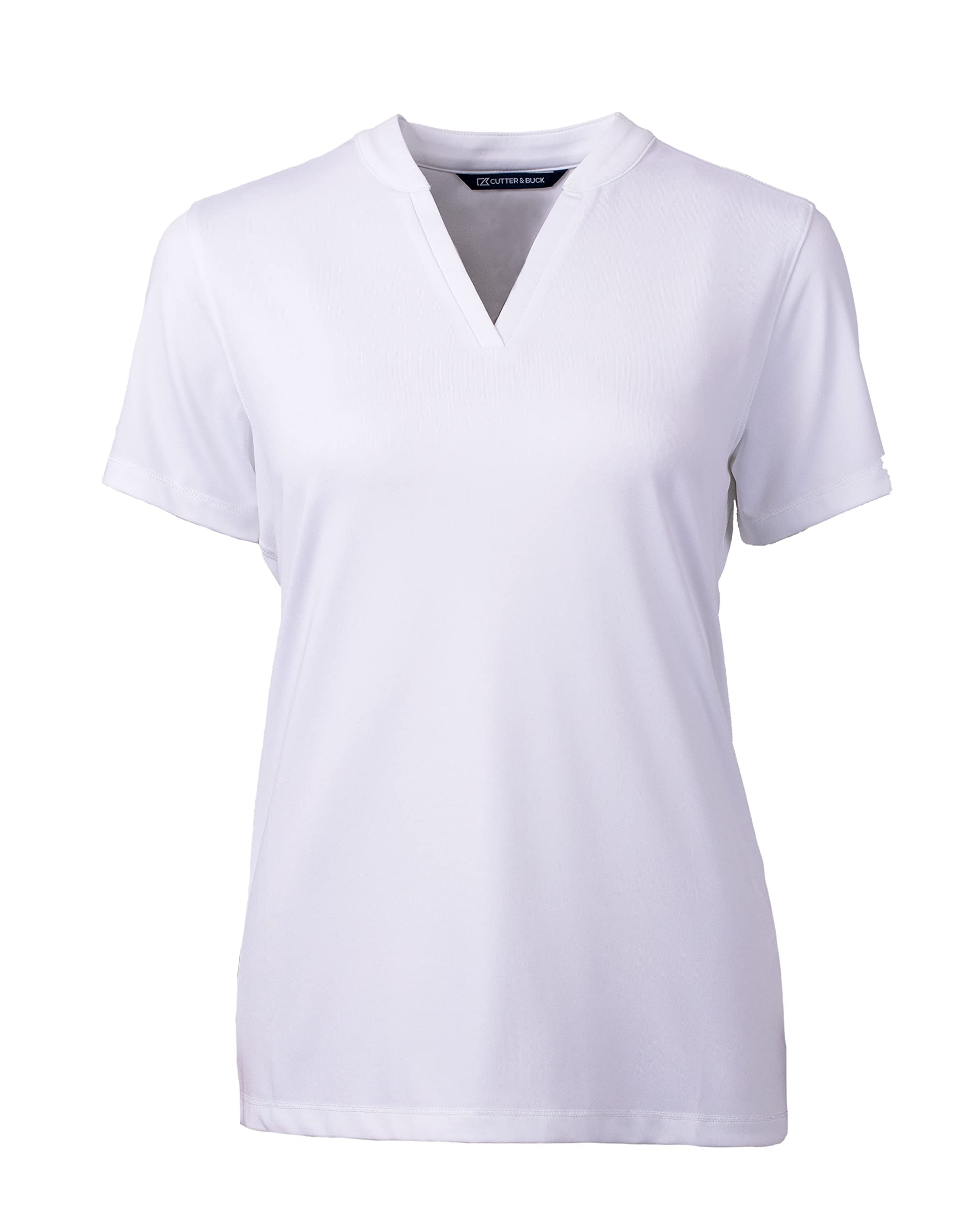 Cutter & Buck Forge Heathered Stretch Women's Blade Top - Comfortable Athletic Shirt for Golf, Tennis & Casual Wear