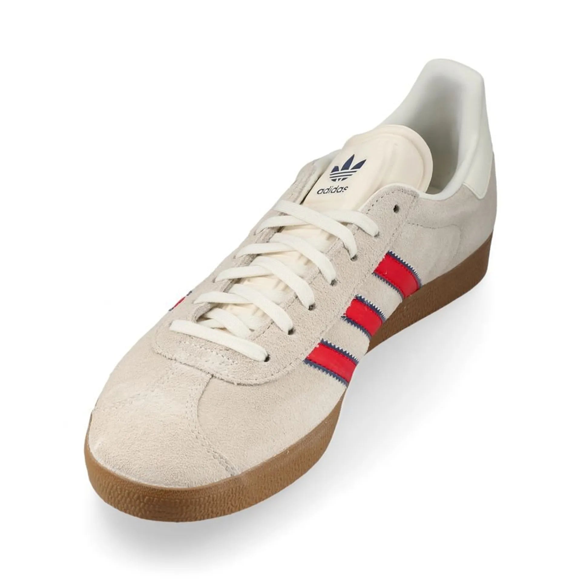 adidas Arsenal Gazelle Terrace Soccer Cleats - Offwhite/Better Scarlet/Night Sky - Men's Football Shoes for Training & Matches - Perfect for Turf & Artificial Grass Fields