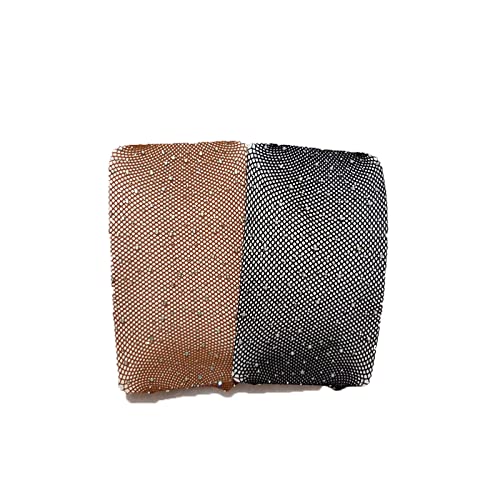 Rhinestone - Black + Brown