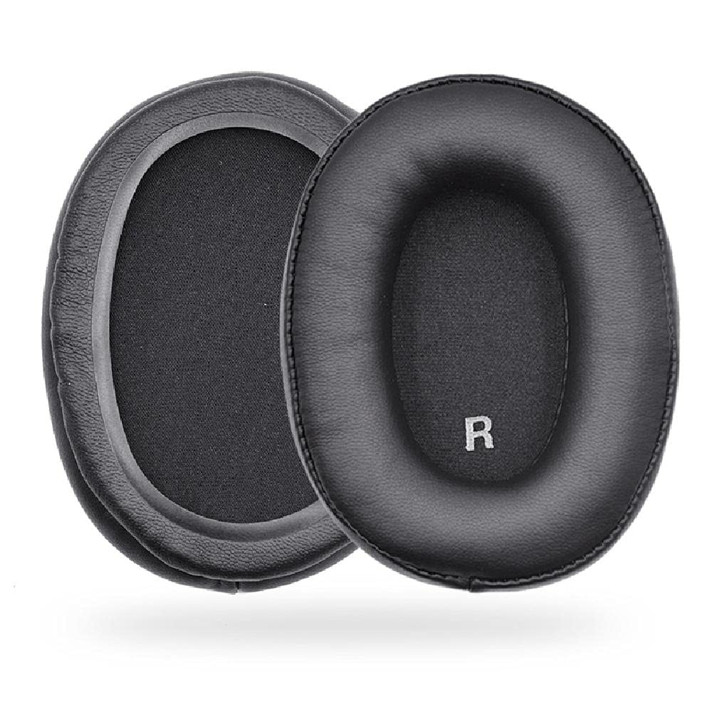 Kingjinglo Thick Replacement Earpads for Audio-Technica ATH-SR9, ATH-DSR9BT & ATH-DS Headphones - Premium Memory Foam Cushions for Enhanced Comfort During Long Listening Sessions, Gaming & Studio Use