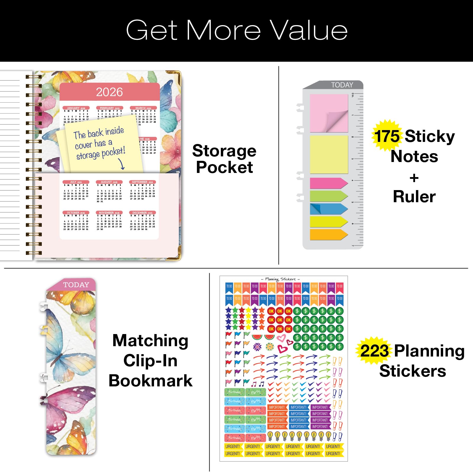 2025 Hardcover Planner 8.5