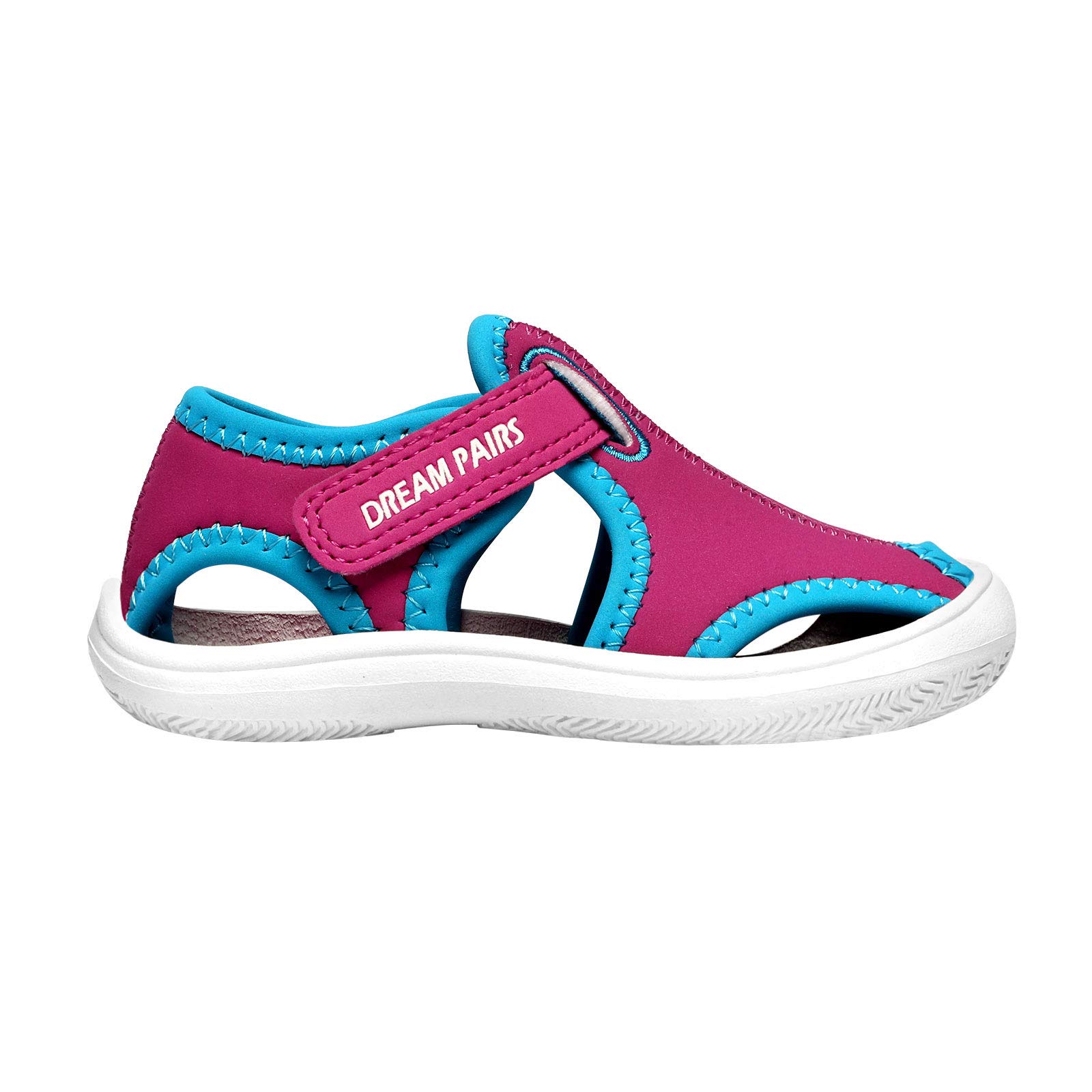 **Dream Pairs Kids Water Shoes - Breathable Closed Toe Sandals for Toddlers & Little Boys/Girls - Perfect for Beach, Pool, and Summer Play**