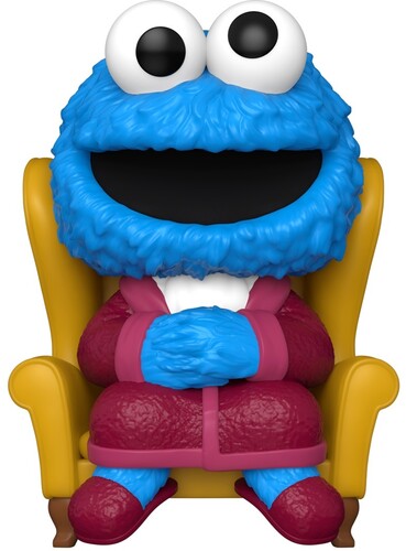Funko Pop! TV Sesame Street Cookie Monster Vinyl Figure #1609 - Collectible Toy for Kids & Adults, Perfect for Display, Gifts, and Pop Culture Fans
