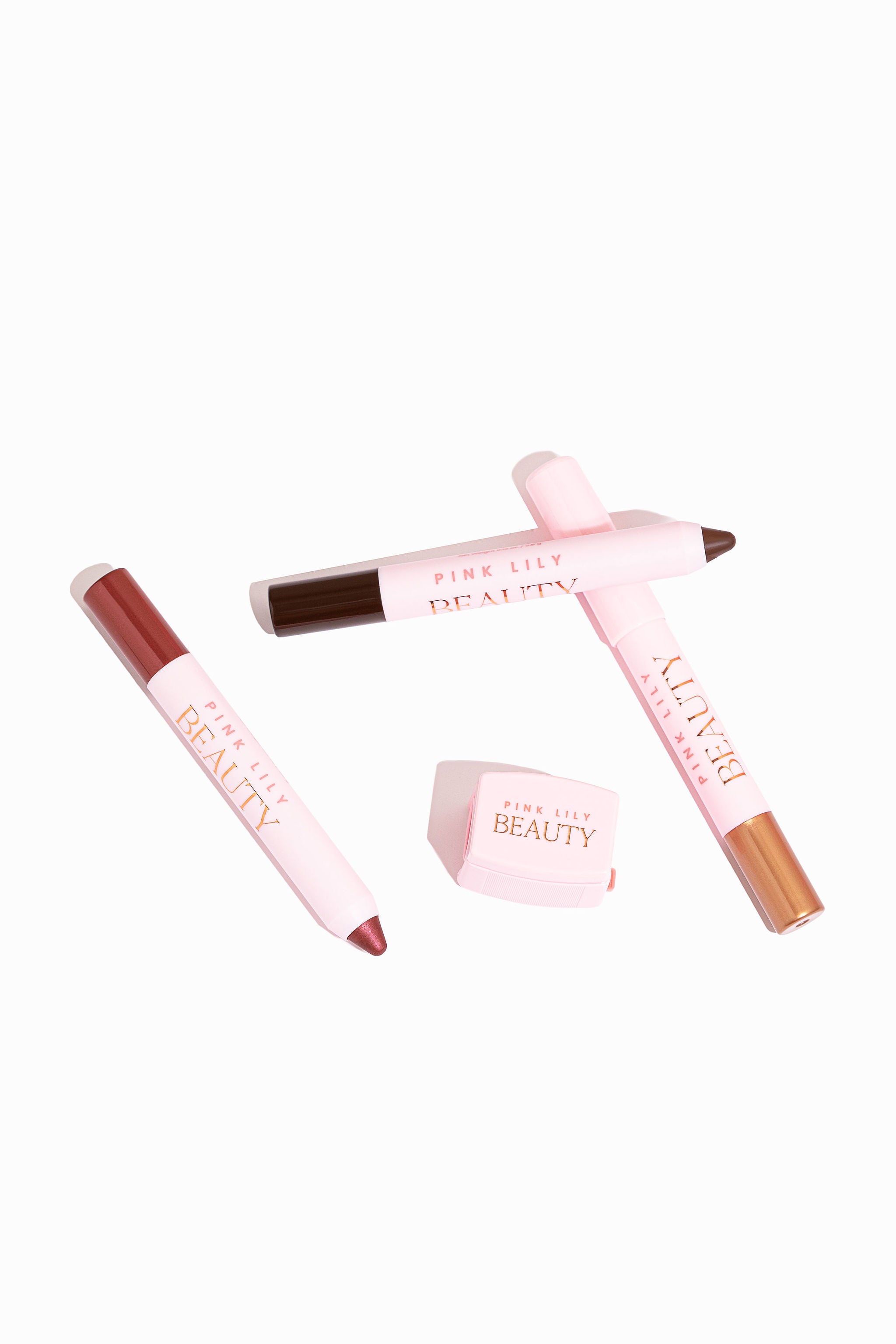 Pink Lily Beauty Eye Want It All Multi Eyeshadow & Eyeliner Palette - Copper Rose | Long-Lasting Pigmented Makeup Kit for Day & Night Looks | Perfect for Parties, Weddings & Special Occasions