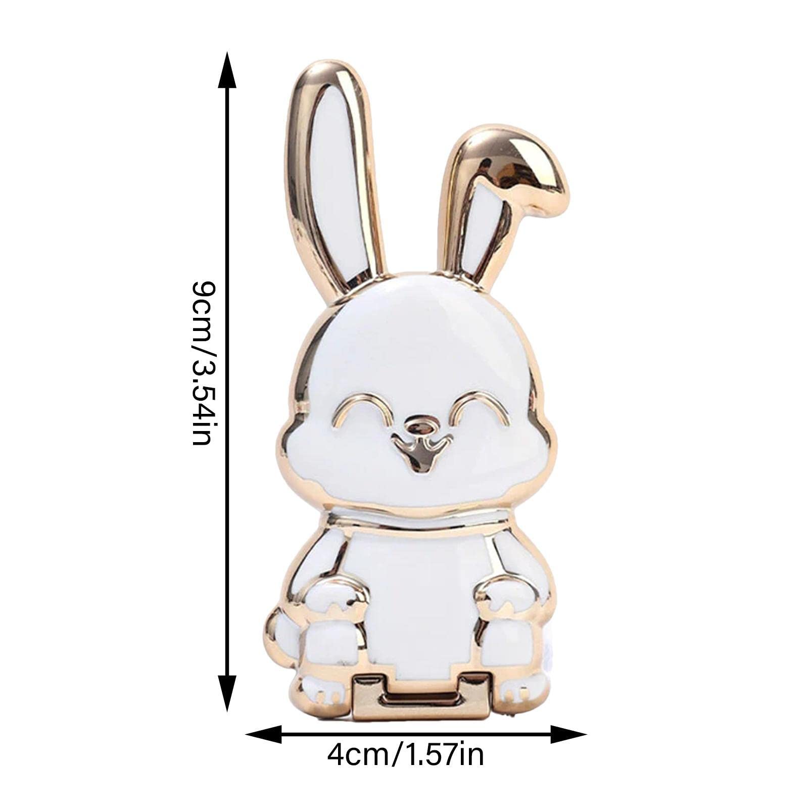 Universal Bunny Phone Holder Stand - Adhesive Rabbit Phone Bracket for All Smartphones (iPhone, Samsung, Android) | Perfect for Desk, Car Dashboard & Bedside Use