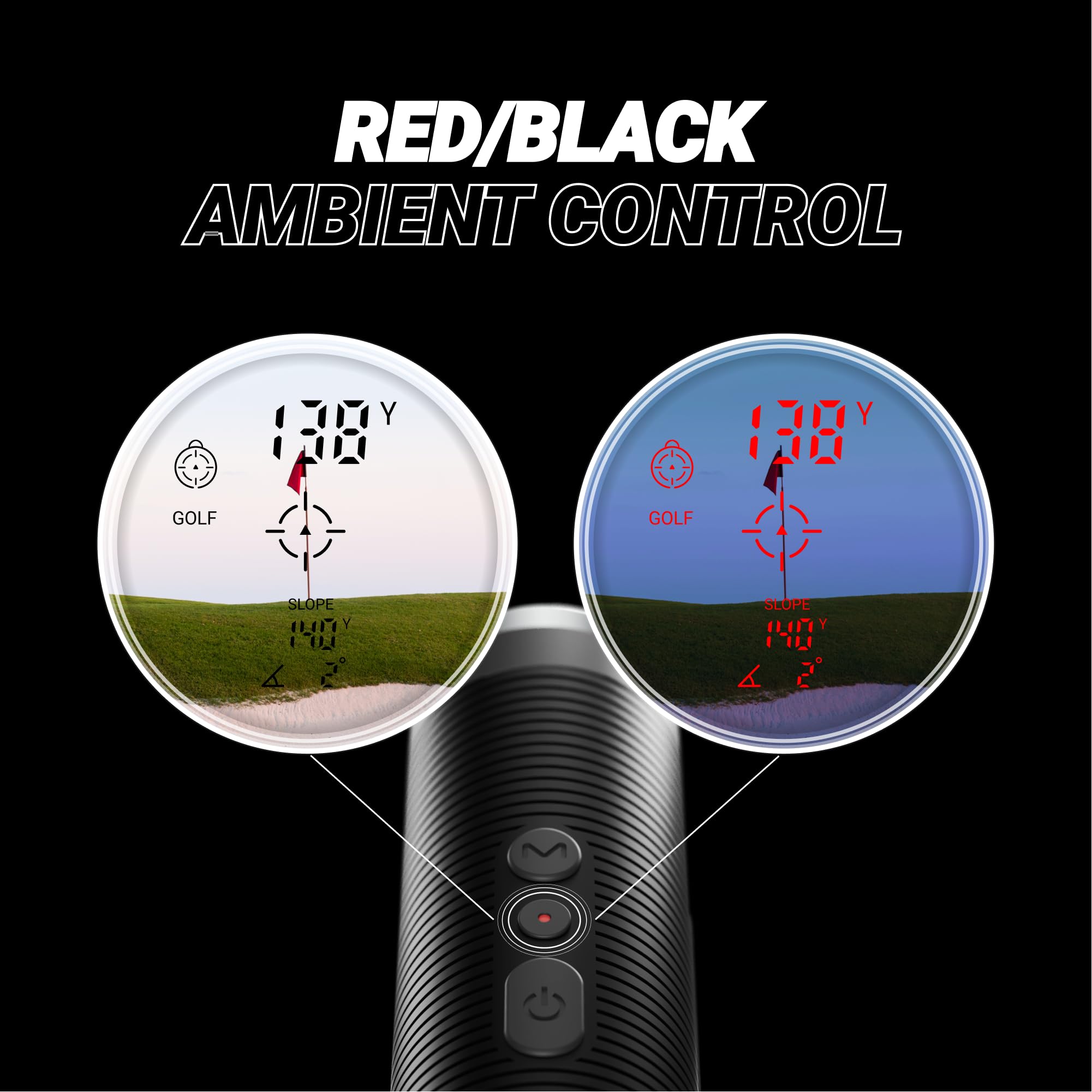 Blue Tees Golf Series 3 Max+ Slope Switch Laser Rangefinder - 1000 Yards Range, 6X Magnification, Flag Lock & Pulse Vibration - Perfect for Tournament Play & Course Practice