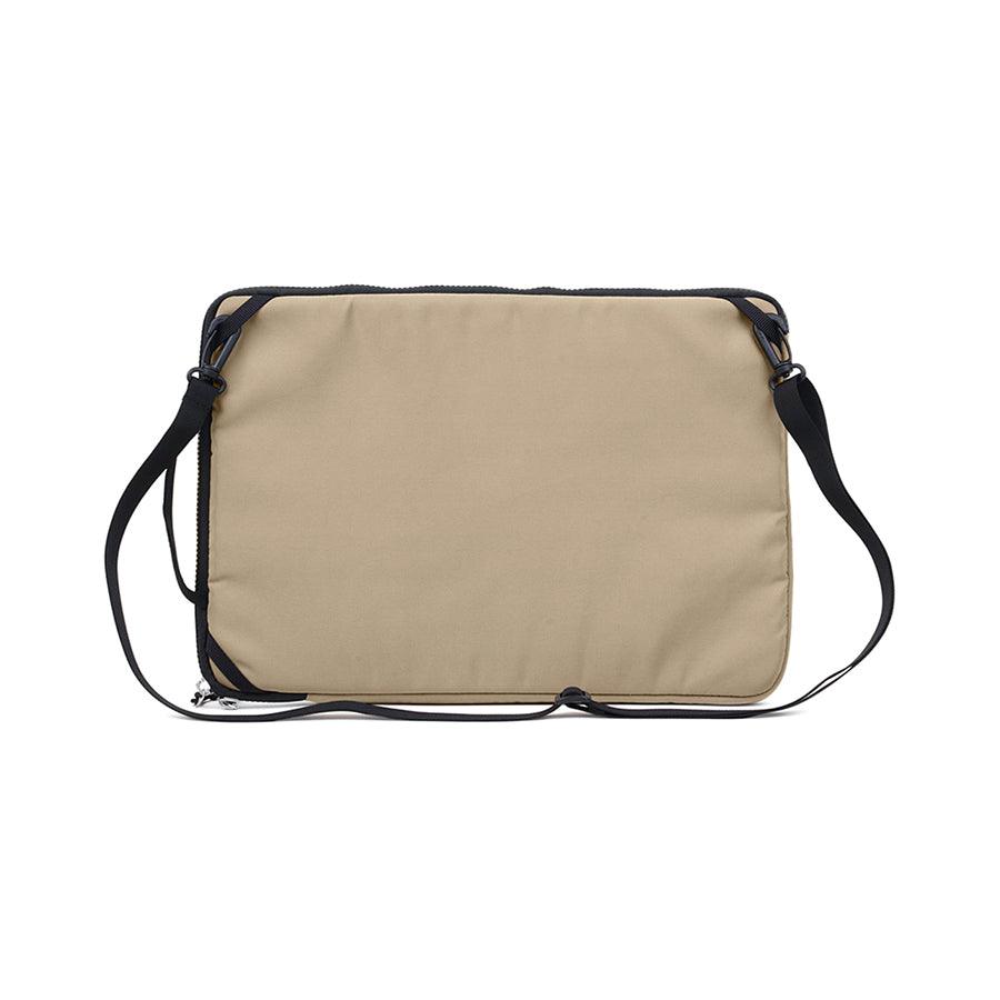 HELLOLULU Eilif 3-Way Sleeve Case for iPhone 16 - Soft Pastel Khaki Protective Cover with Kickstand, Wallet & Grip - Perfect for Work, Travel & Everyday Use