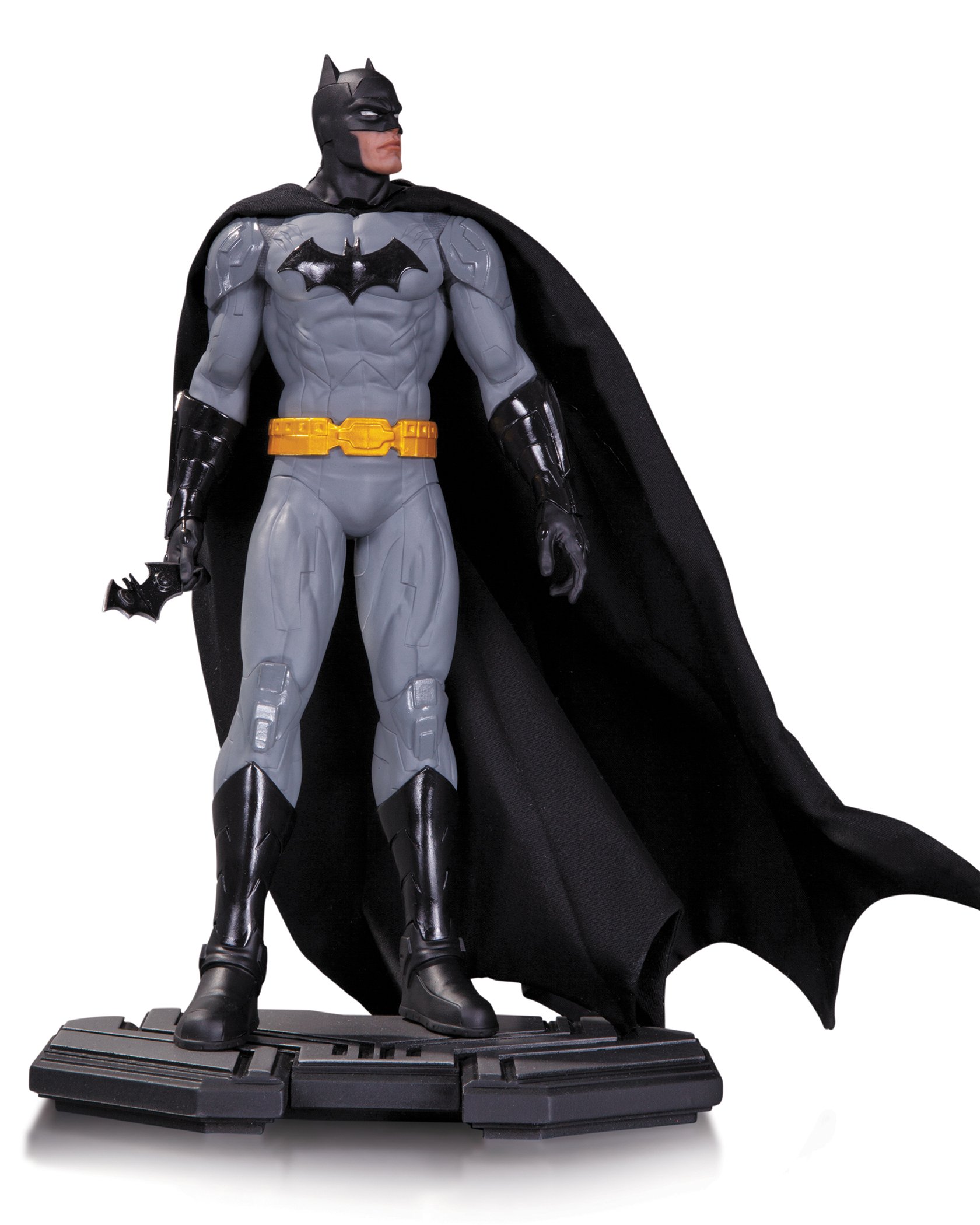 DC Collectibles Comics Icons: Batman Statue, 1:6 Scale - Premium Superhero Collectible Figure for Display & Home Decor
