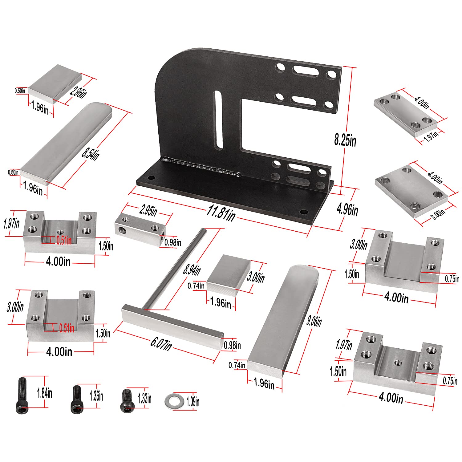 Heavy Duty Blacksmith Guillotine Tool - Forge Wizard Fullering & Cut Off Tool with 2 Sets of Guides & Dies | Perfect for Beginner Blacksmiths, Metalworking, Knife Making & DIY Forging Projects