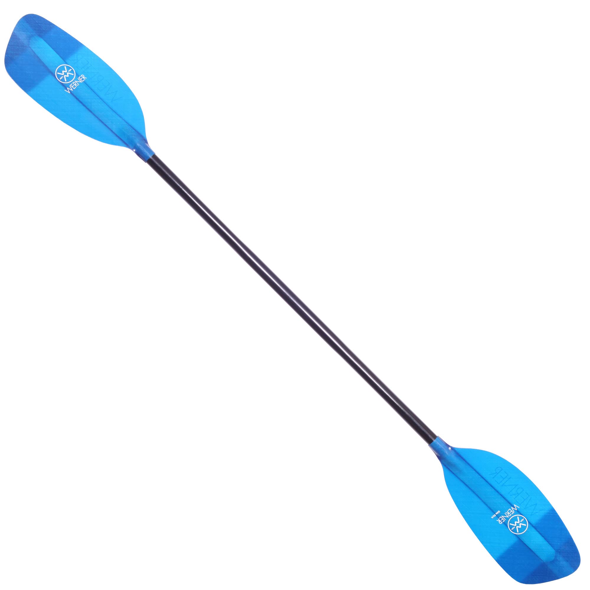 Werner Side Kick Fiberglass Straight Shaft Whitewater Kayak Paddle - Lightweight & Durable for Whitewater Rafting, Kayaking & Canoeing Adventures