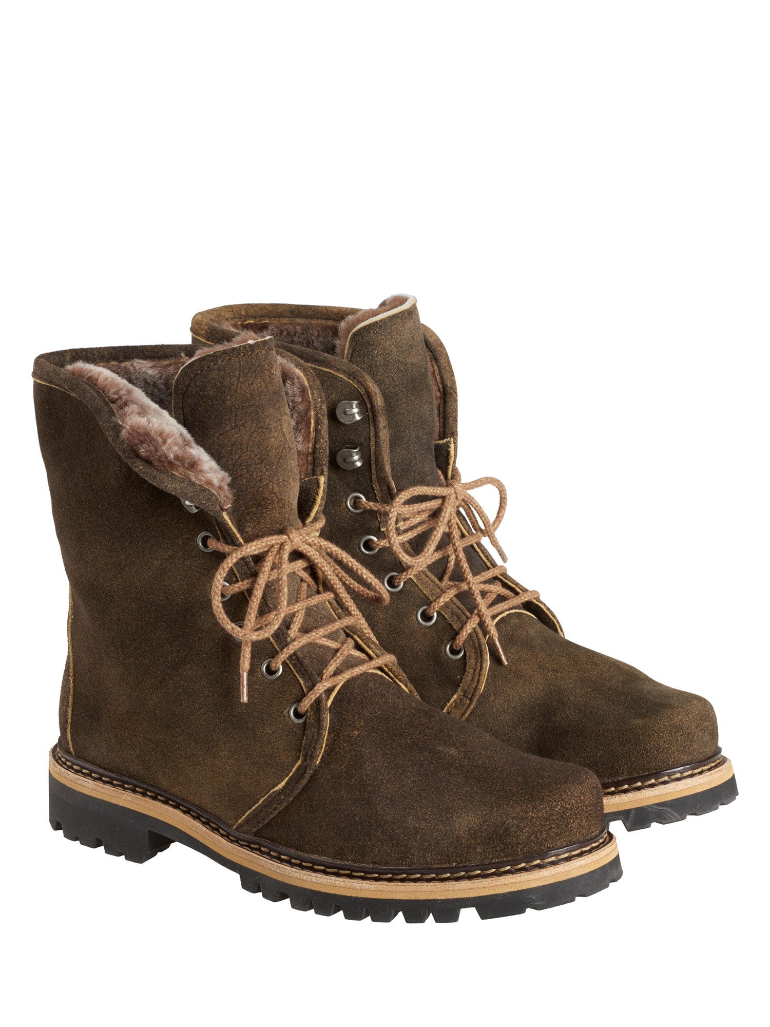**M Anniversary Shearling Lined Hiker Boot - Warm & Comfortable Winter Hiking Shoes for Men - Perfect for Outdoor Adventures & Cold Weather**