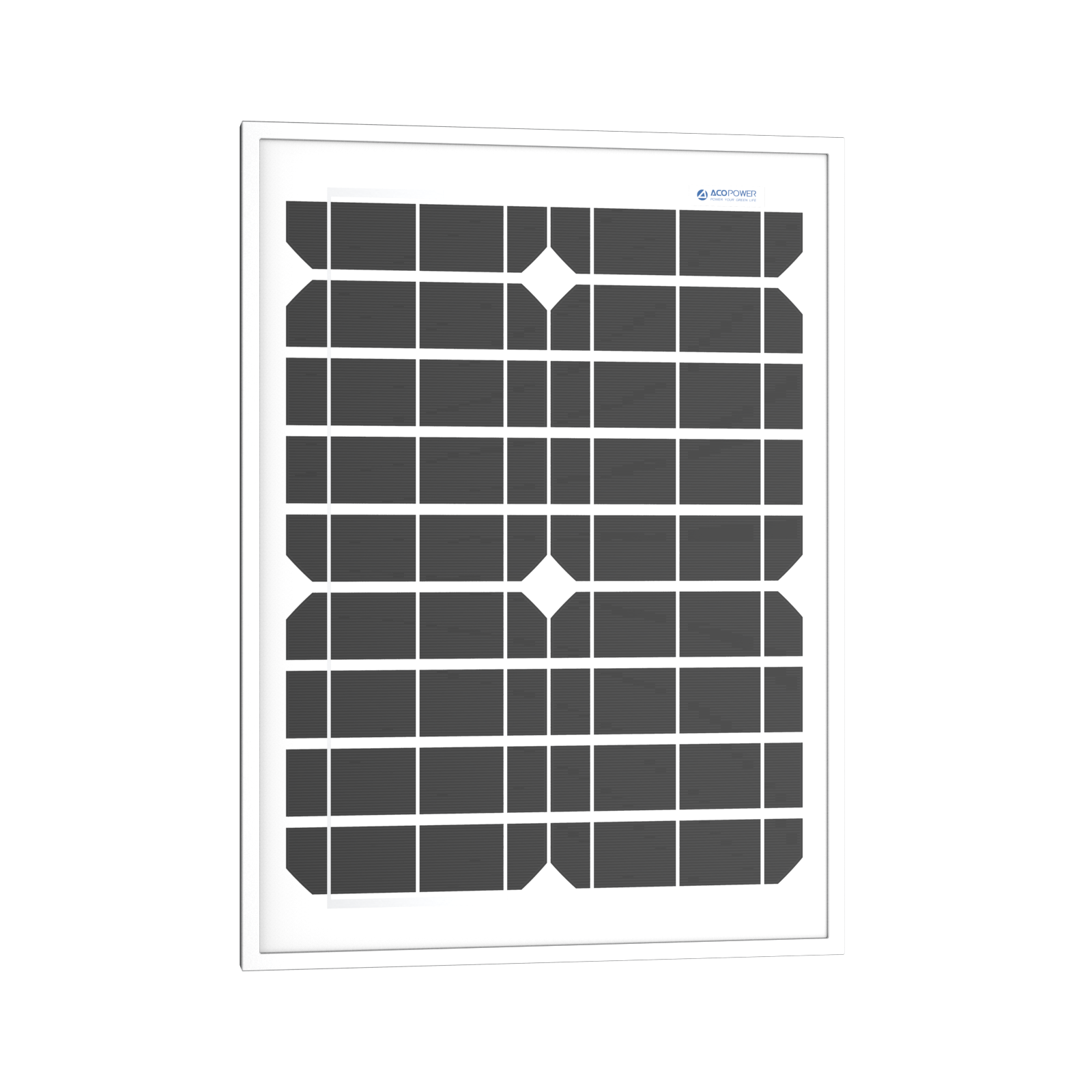 ACOPower 20W Monocrystalline Solar Panel for 12V Battery Charging - Portable Off-Grid Power for RV, Boat, Camping & Emergency Use