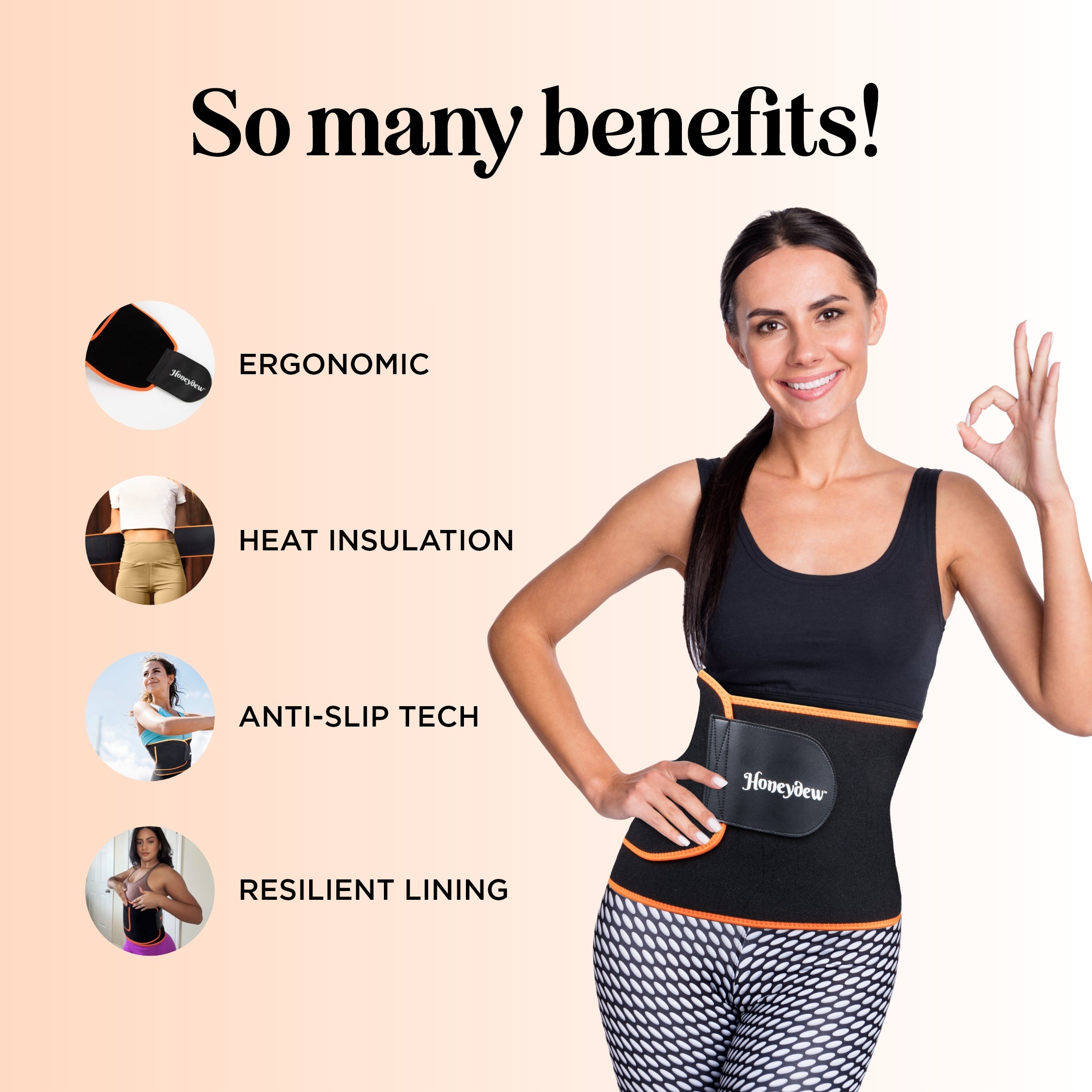 Premium Neoprene Waist Trainer Sweatband for Women & Men - Body Shaper for Belly Fat Reduction, Slimming Workout & Sweat Enhancement - Perfect for Gym, Yoga & Weight Loss